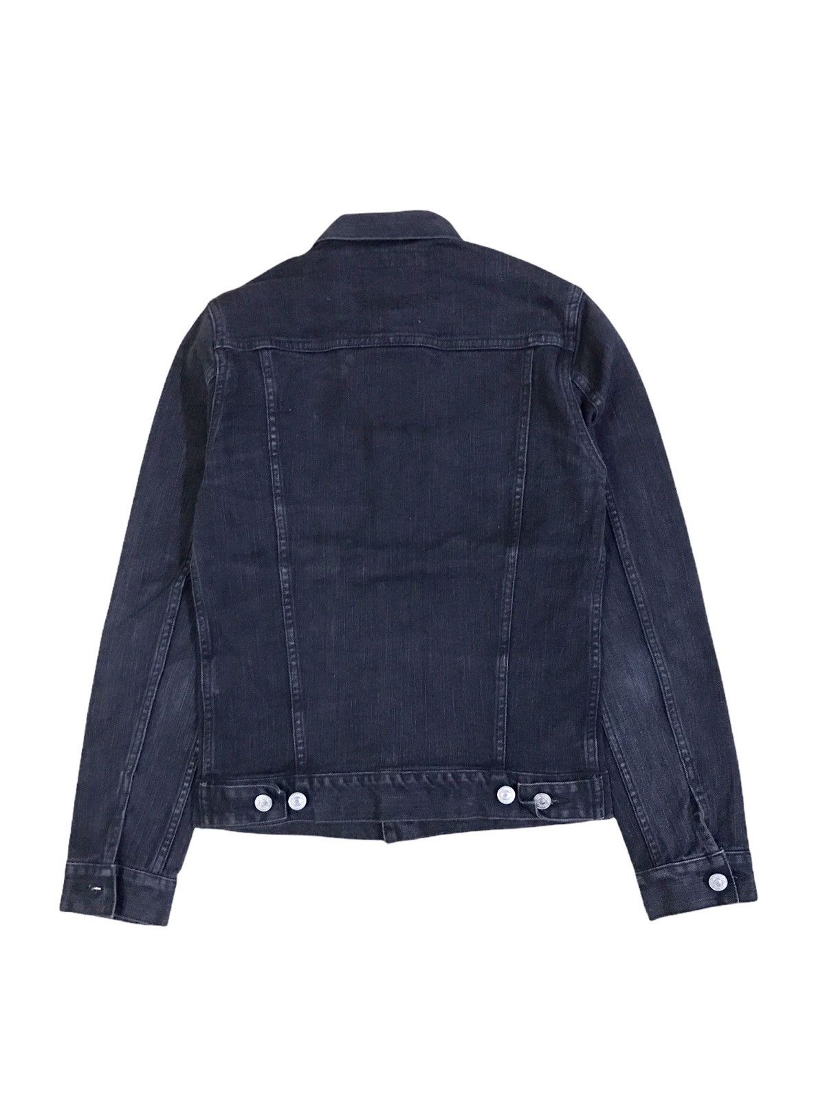 Beams Plus Beams Japan x Vaporize Distressed Denim Trucker Jacket Size US XXS / EU 40 - 3 Thumbnail