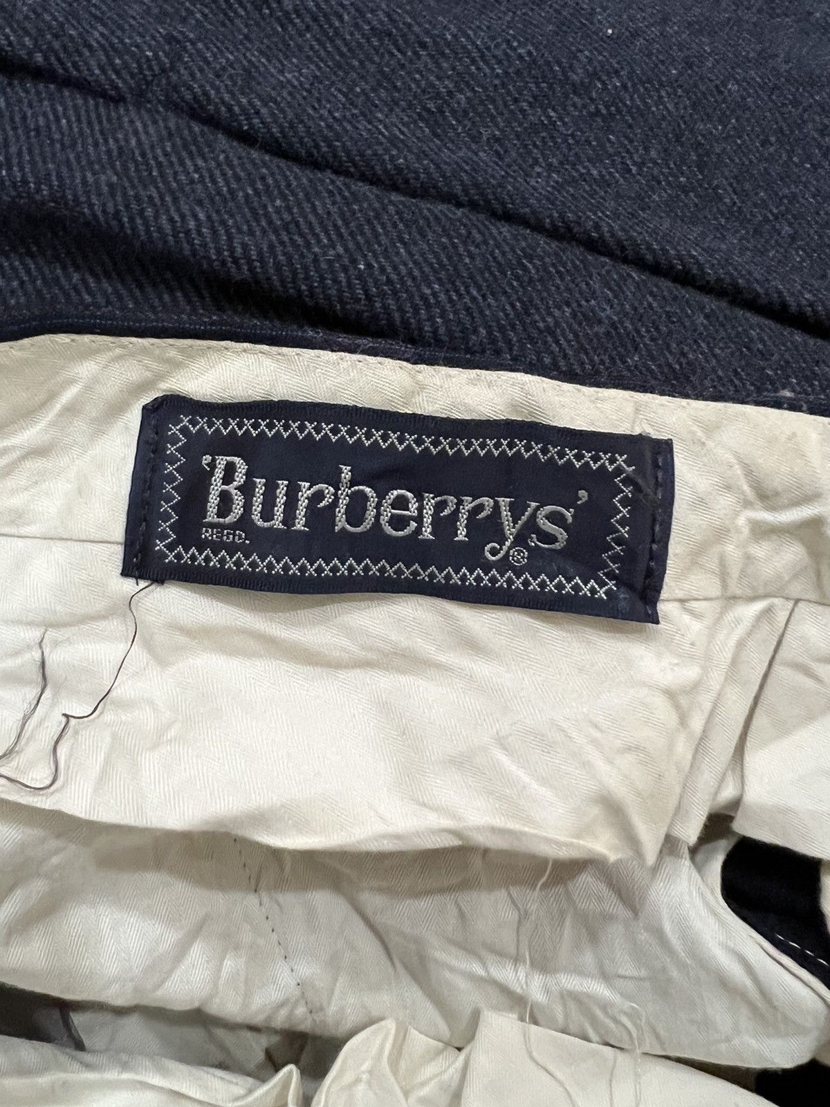 Burberry Vintage Burberry Wool Flare Pant Size US 29 - 7 Thumbnail