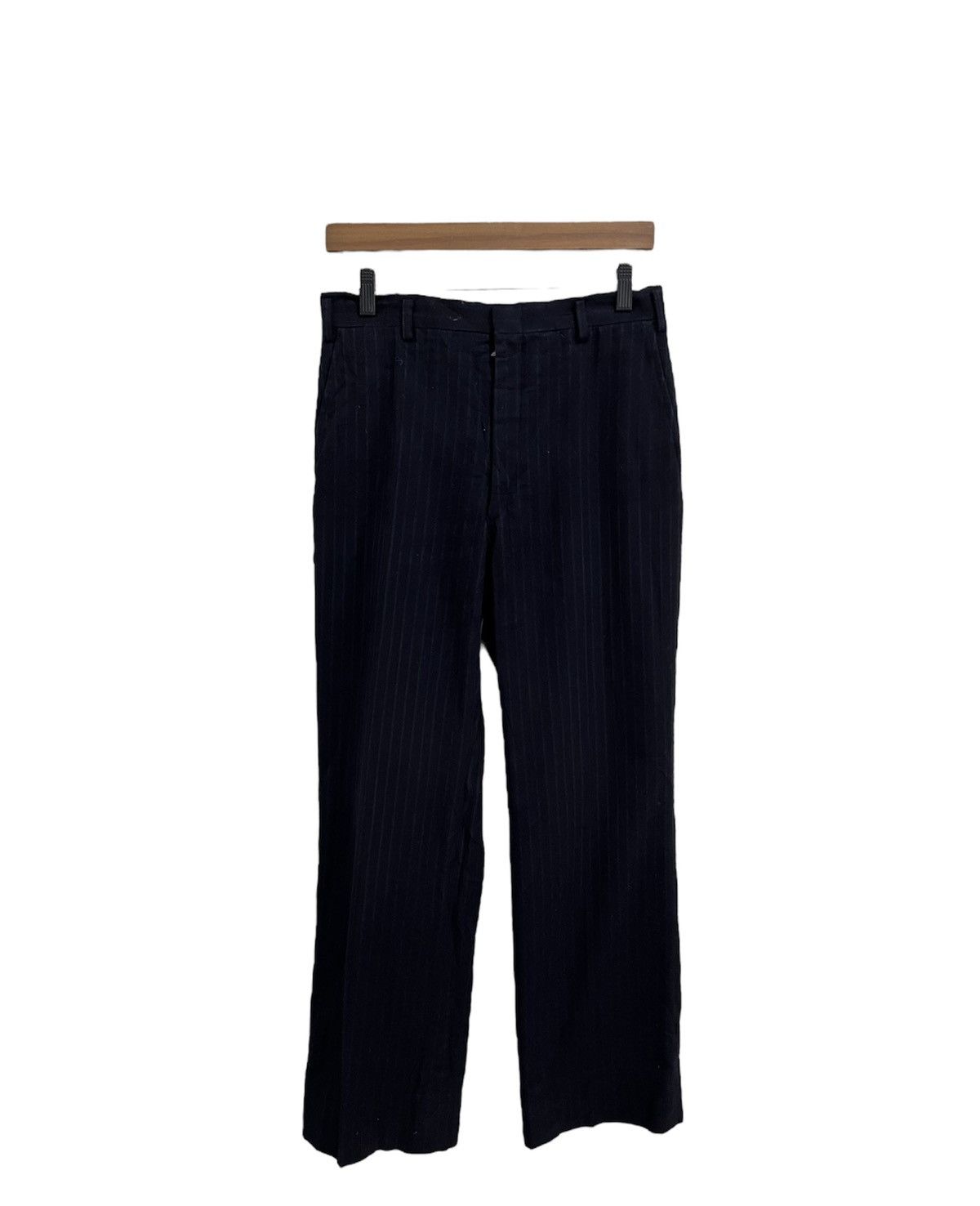 Burberry Vintage Burberry Wool Flare Pant Size US 29 - 1 Thumbnail