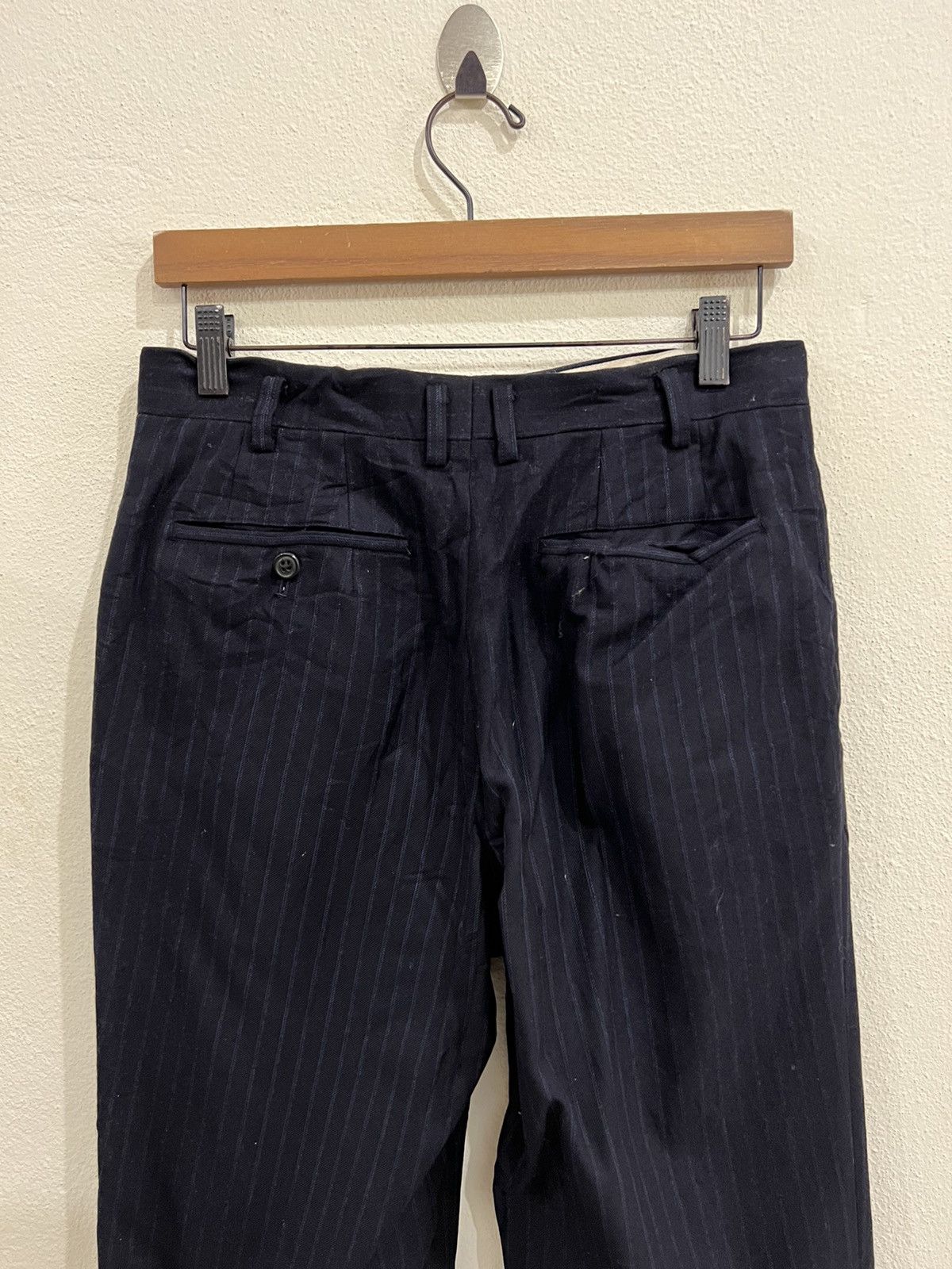 Burberry Vintage Burberry Wool Flare Pant Size US 29 - 6 Thumbnail