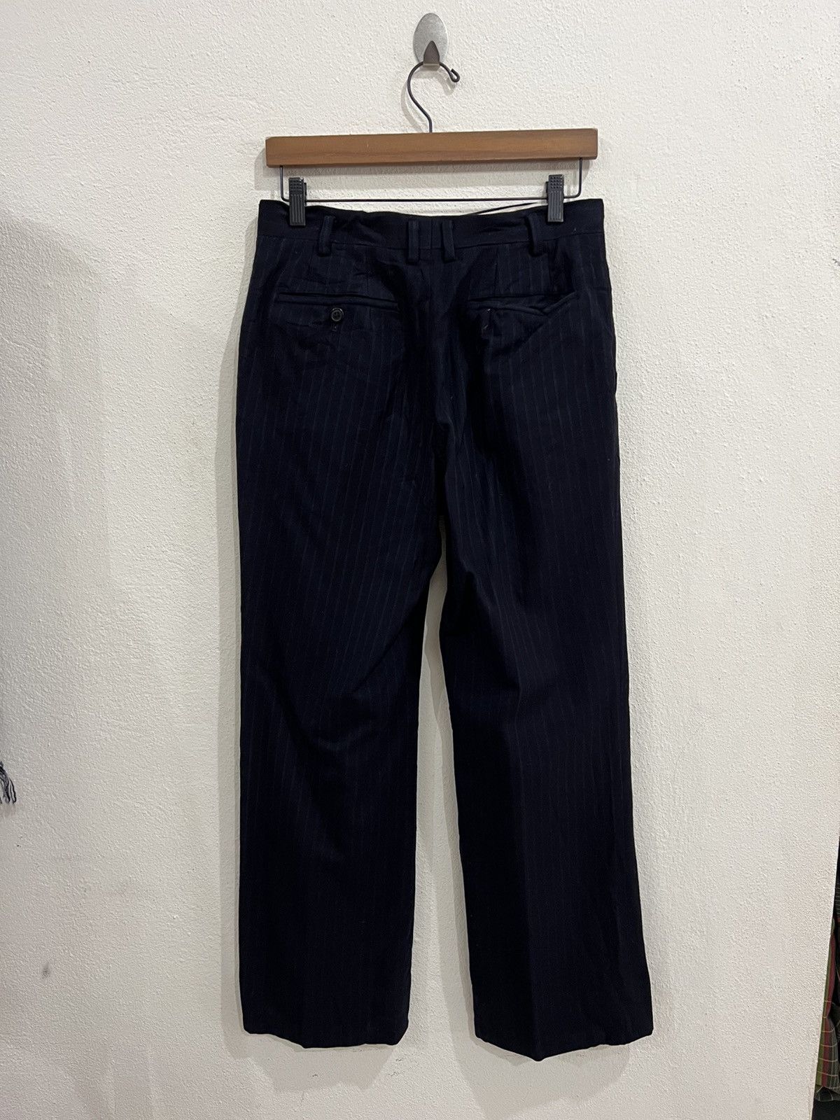 Burberry Vintage Burberry Wool Flare Pant Size US 29 - 5 Thumbnail