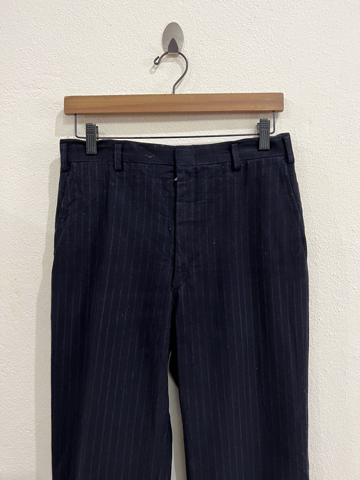 Burberry Vintage Burberry Wool Flare Pant Size US 29 - 3 Thumbnail