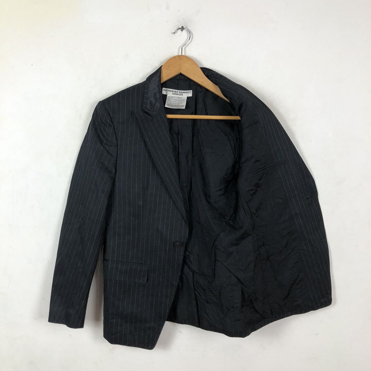 Katharine Hamnett London KATHARINE HAMNETT LONDON DOWN STRIPE CASUAL COAT Size US S / EU 44-46 / 1 - 10 Thumbnail