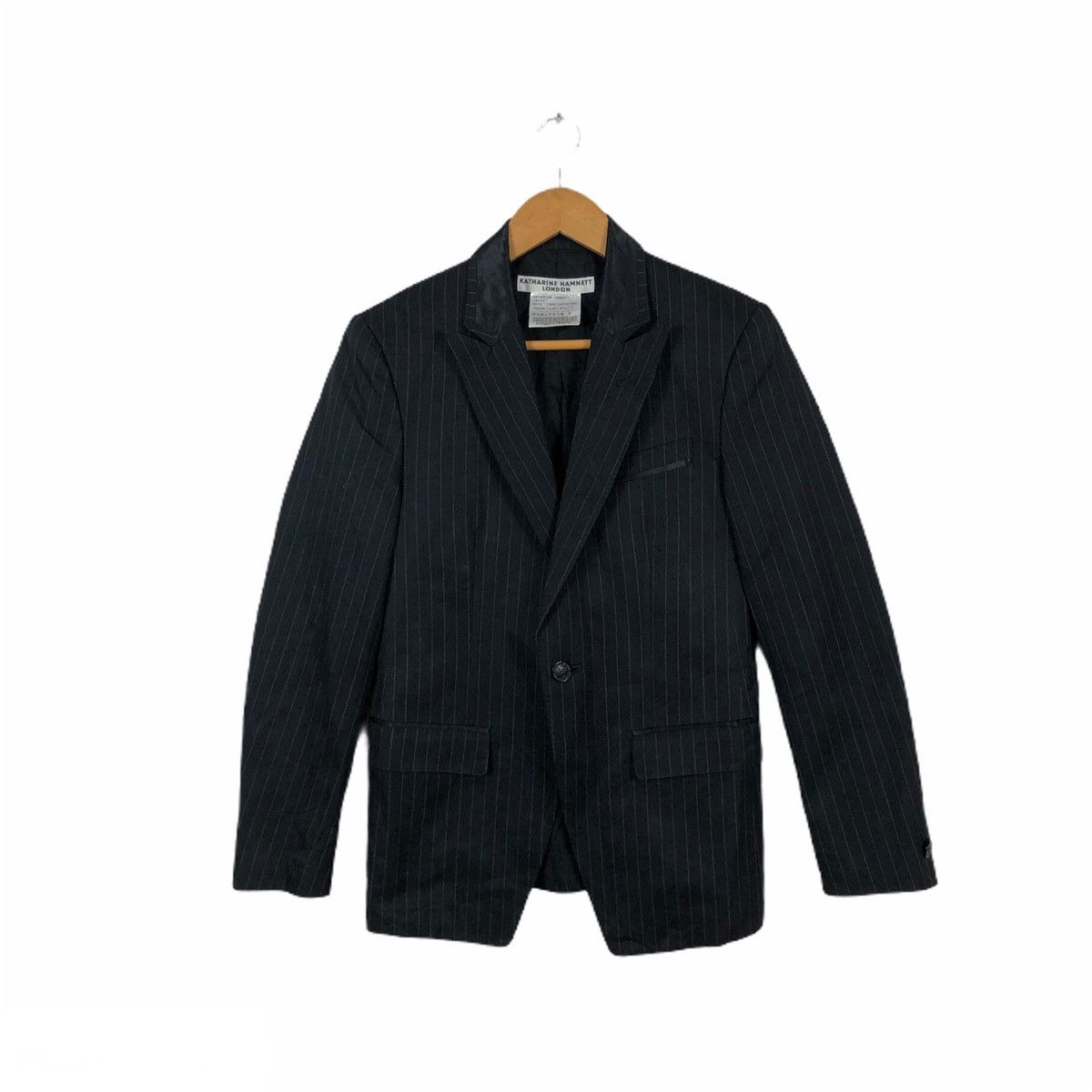 Katharine Hamnett London KATHARINE HAMNETT LONDON DOWN STRIPE CASUAL COAT Size US S / EU 44-46 / 1 - 1 Thumbnail