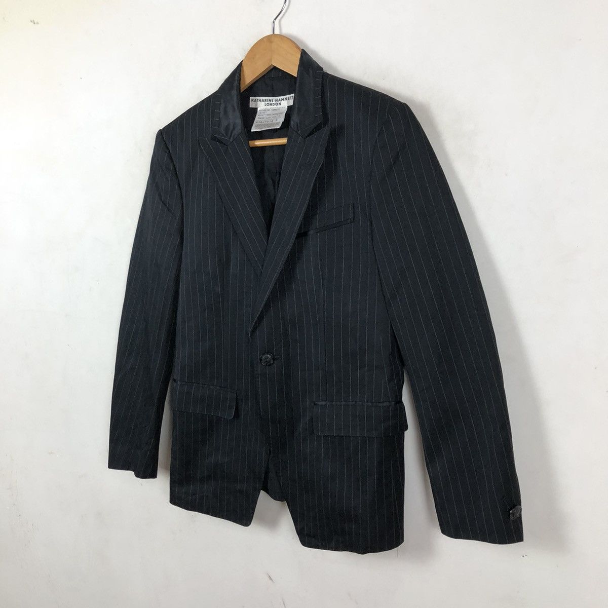 Katharine Hamnett London KATHARINE HAMNETT LONDON DOWN STRIPE CASUAL COAT Size US S / EU 44-46 / 1 - 2 Thumbnail