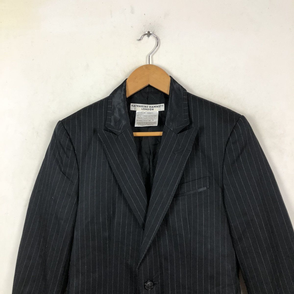 Katharine Hamnett London KATHARINE HAMNETT LONDON DOWN STRIPE CASUAL COAT Size US S / EU 44-46 / 1 - 4 Thumbnail