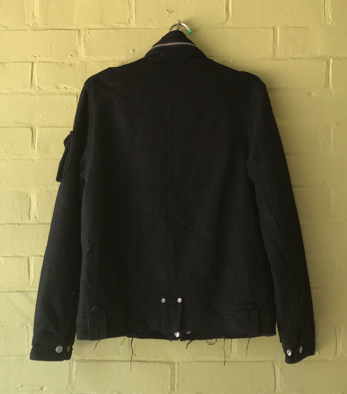 Japanese Brand A.M.P Manydope DISTRESSED BIKER PARACHUTE Jacket Size US S / EU 44-46 / 1 - 3 Thumbnail
