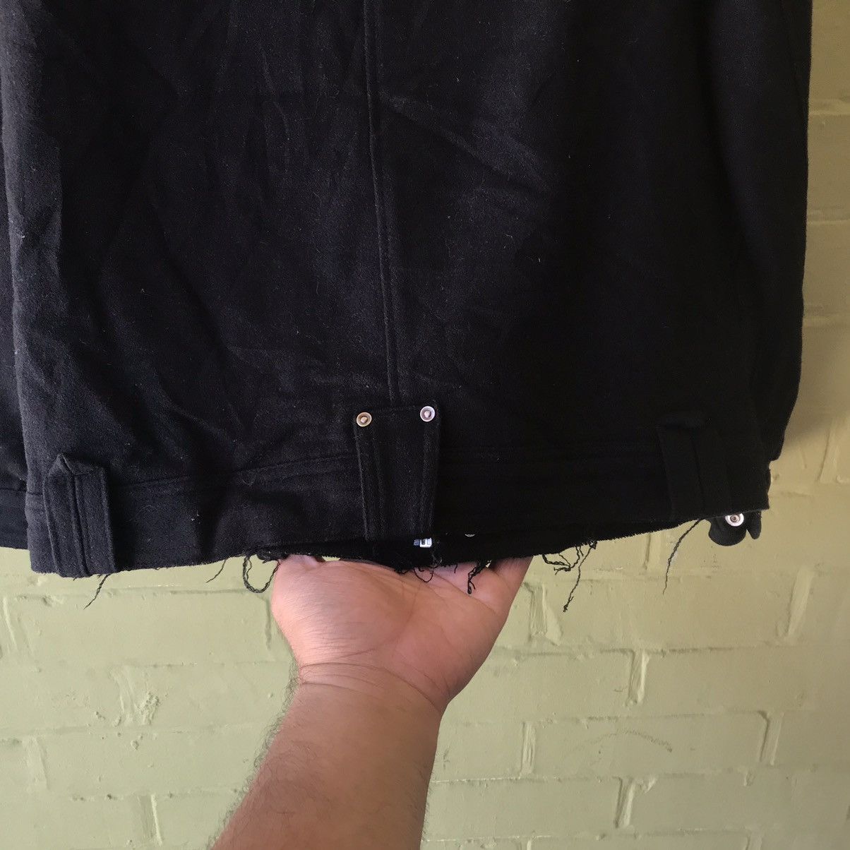 Japanese Brand A.M.P Manydope DISTRESSED BIKER PARACHUTE Jacket Size US S / EU 44-46 / 1 - 8 Thumbnail