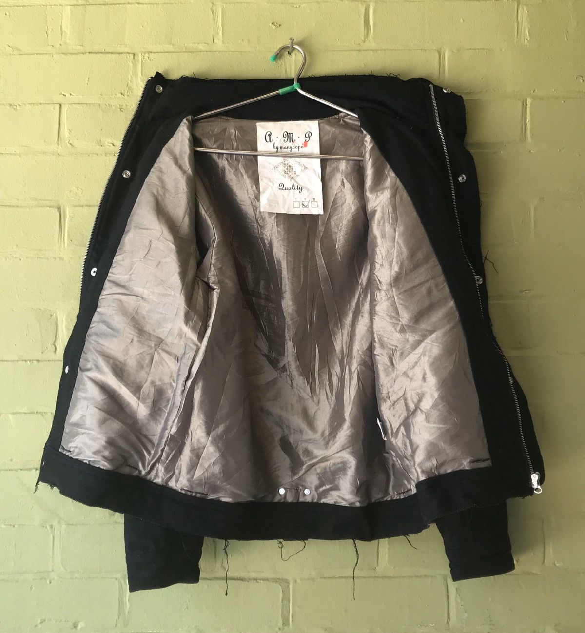 Japanese Brand A.M.P Manydope DISTRESSED BIKER PARACHUTE Jacket Size US S / EU 44-46 / 1 - 12 Thumbnail