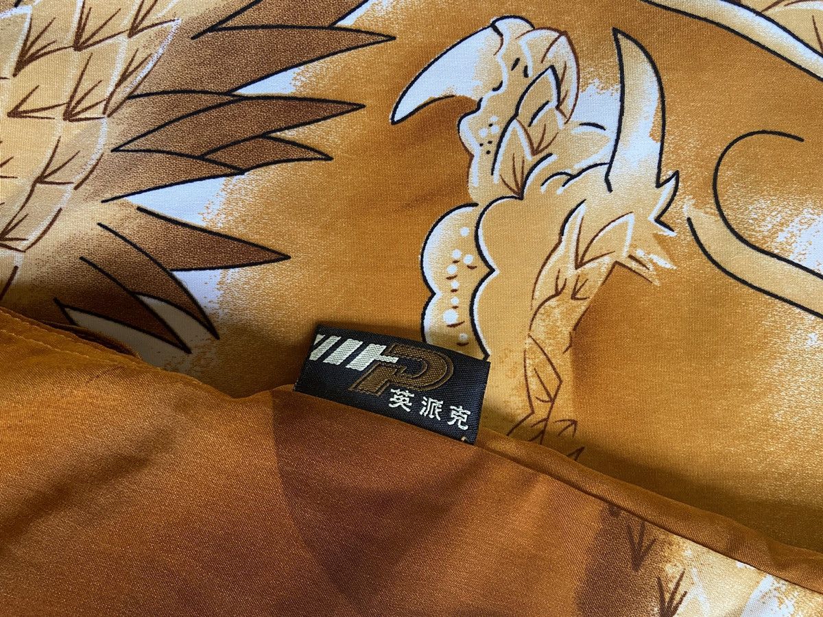 Vintage VINTAGE Y2K DRAGON ORANGE BUTTON UP SHIRT _ 2XL Size US XXL / EU 58 / 5 - 9 Thumbnail