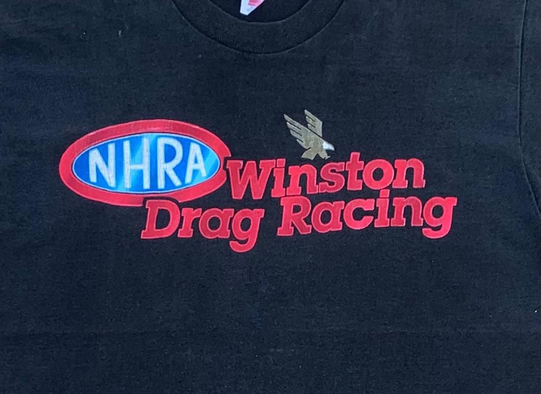 Vintage vintage tee winston drag racing ( A 17 ) Size US L / EU 52-54 / 3 - 2 Thumbnail