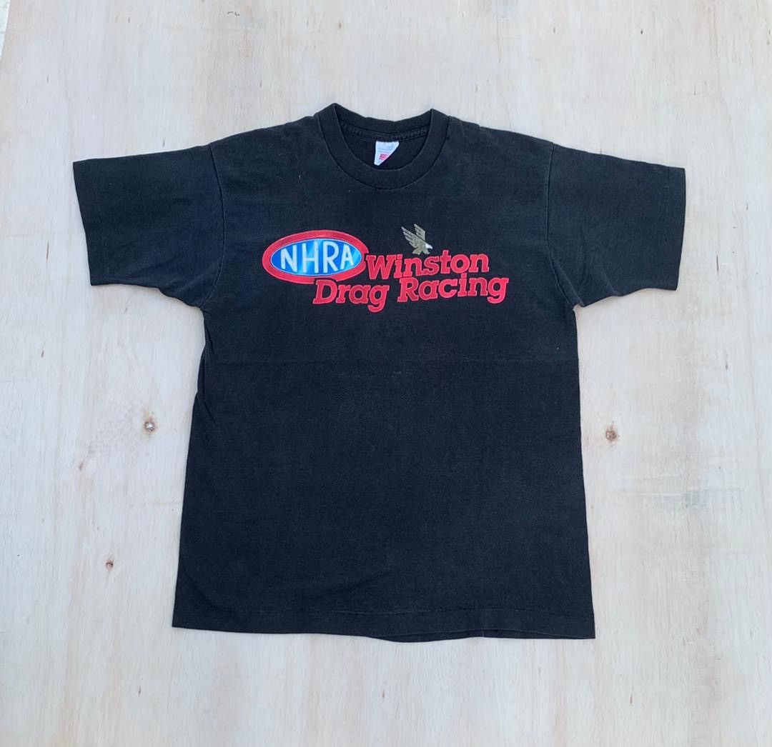 Vintage vintage tee winston drag racing ( A 17 ) Size US L / EU 52-54 / 3 - 1 Thumbnail