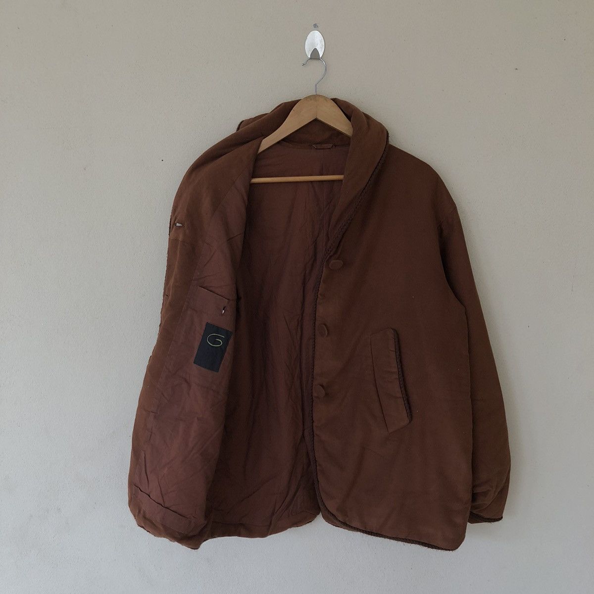 Romeo Gigli GIGLI DOUBLE COLLAR JACKET MADE IN JAPAN Size US M / EU 48-50 / 2 - 7 Thumbnail