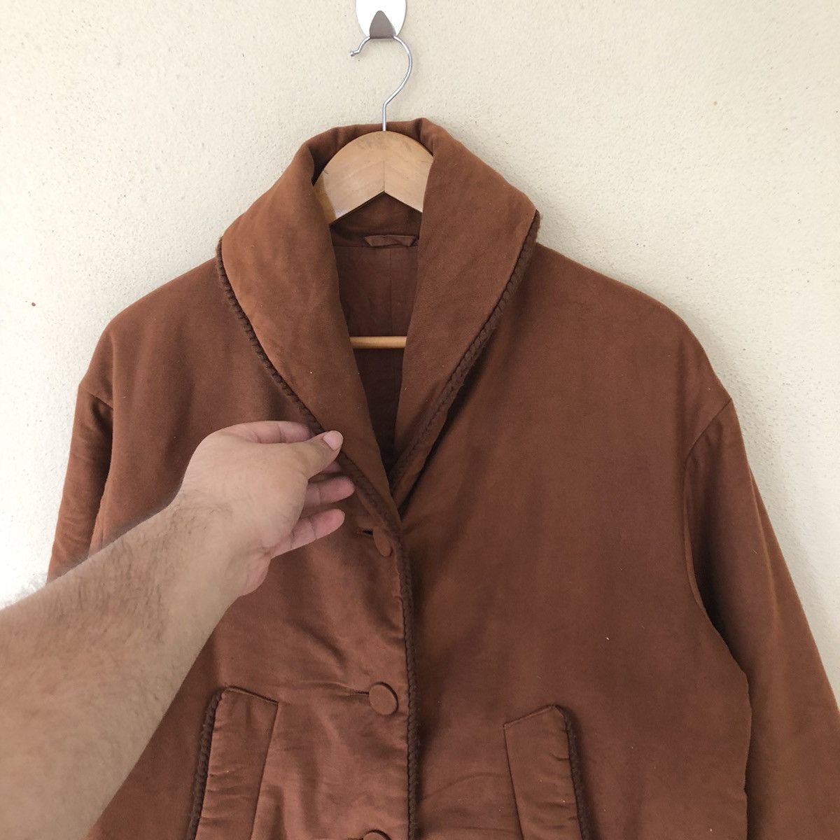 Romeo Gigli GIGLI DOUBLE COLLAR JACKET MADE IN JAPAN Size US M / EU 48-50 / 2 - 3 Thumbnail