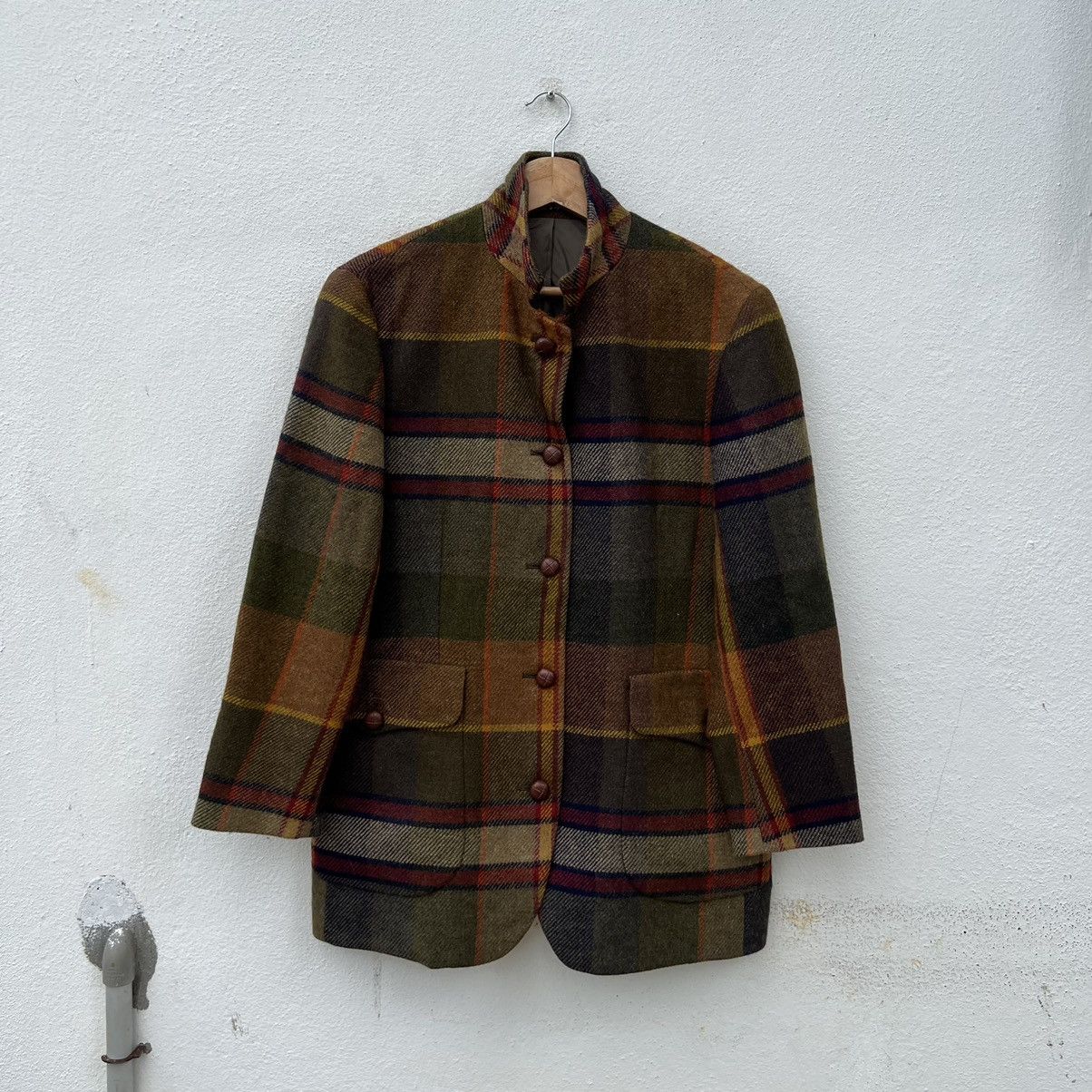 DAKS TARTAN DESIGN NICE JACKET DAKS LONDON Size US M / EU 48-50 / 2 - 8 Thumbnail