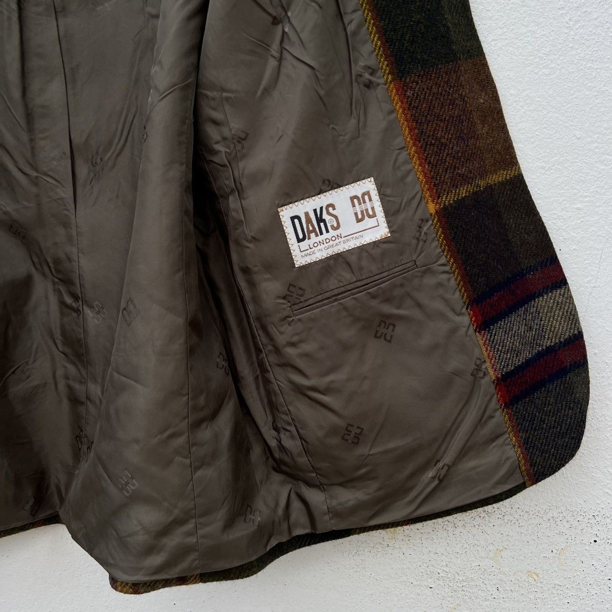 DAKS TARTAN DESIGN NICE JACKET DAKS LONDON Size US M / EU 48-50 / 2 - 13 Thumbnail