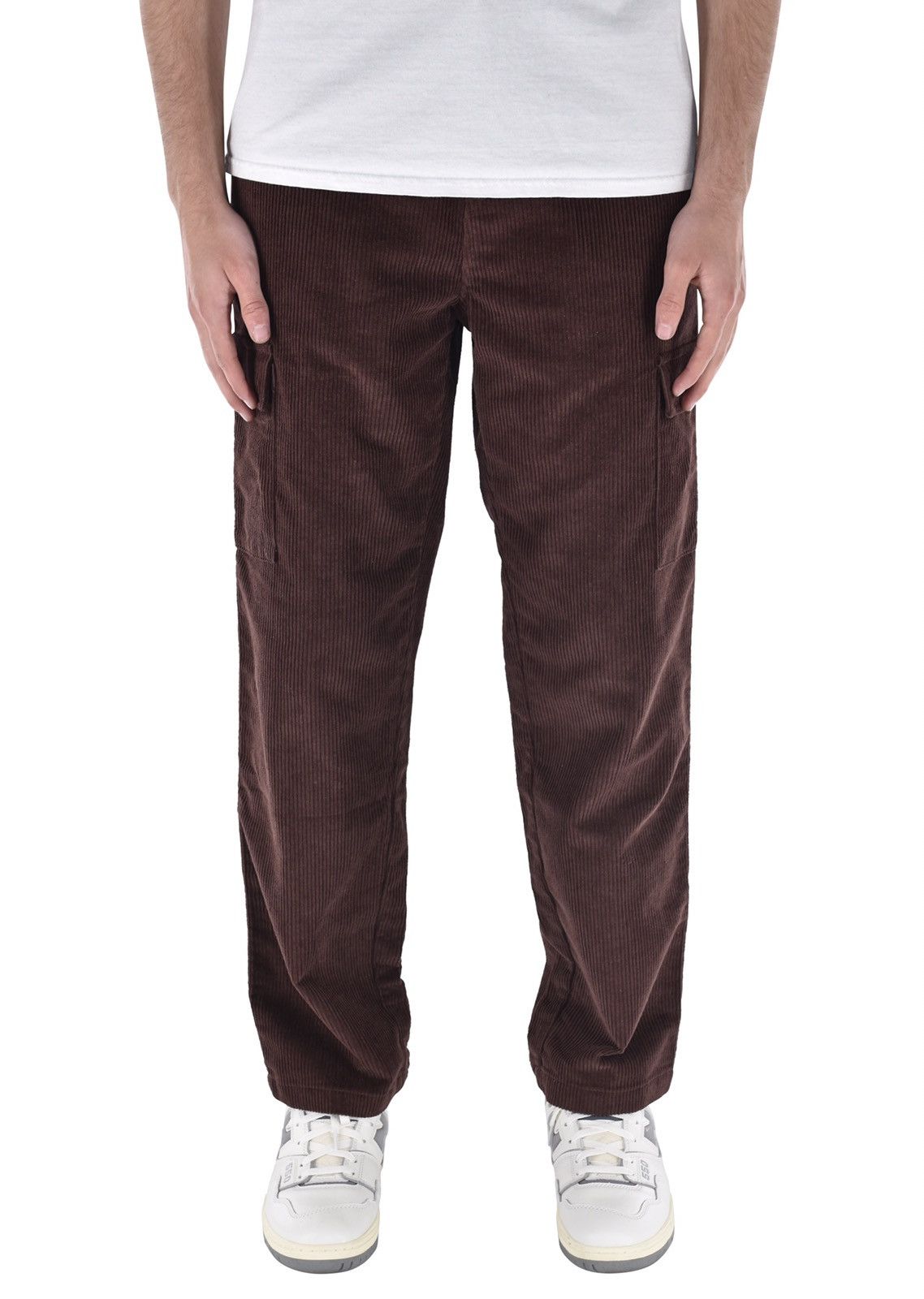 Vintage Corduroy Cargo Pants Chocolate Brown Size US 38 / EU 54 - 4 Thumbnail