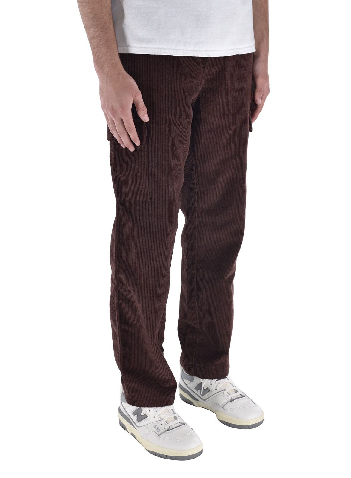 Vintage Corduroy Cargo Pants Chocolate Brown Size US 38 / EU 54 - 5 Thumbnail