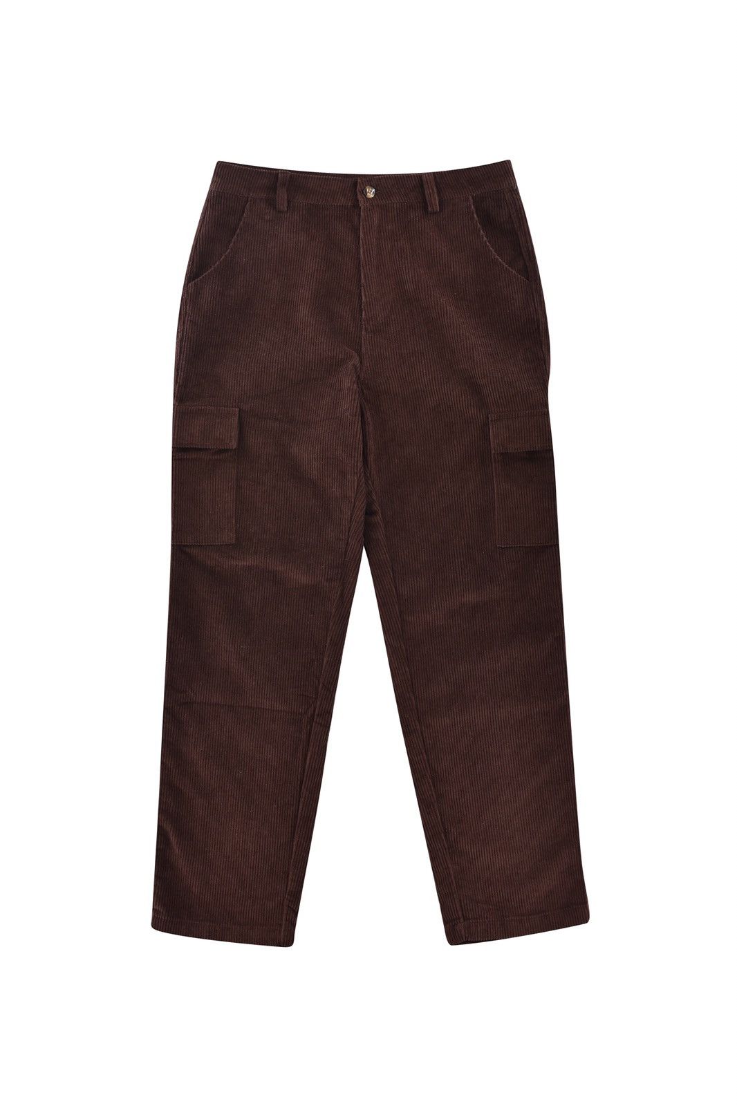 Vintage Corduroy Cargo Pants Chocolate Brown Size US 38 / EU 54 - 1 Thumbnail