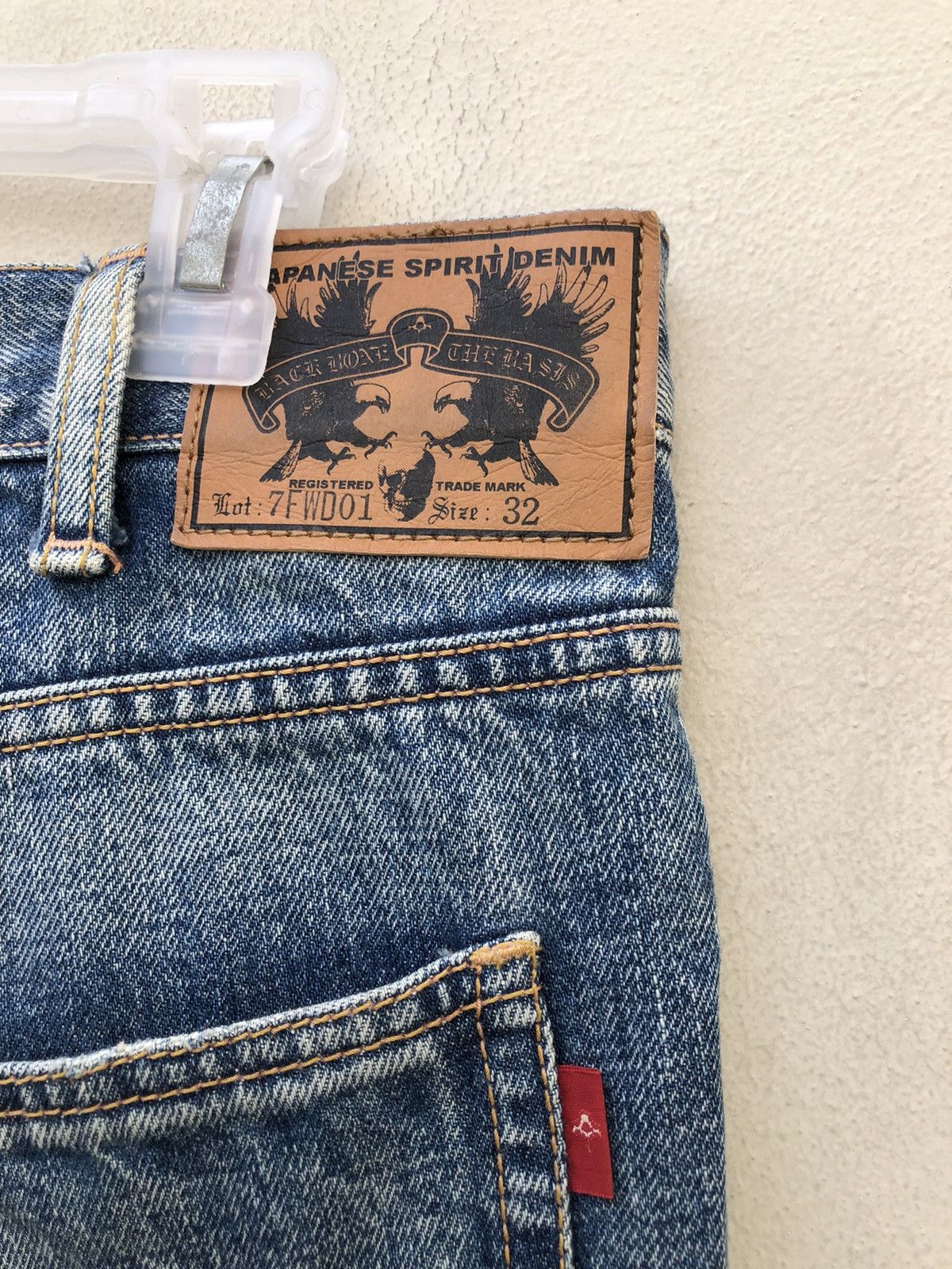 Backbone Backbone Japan Embroidery Native Denim Flare Jeans Size US 32 / EU 48 - 8 Thumbnail