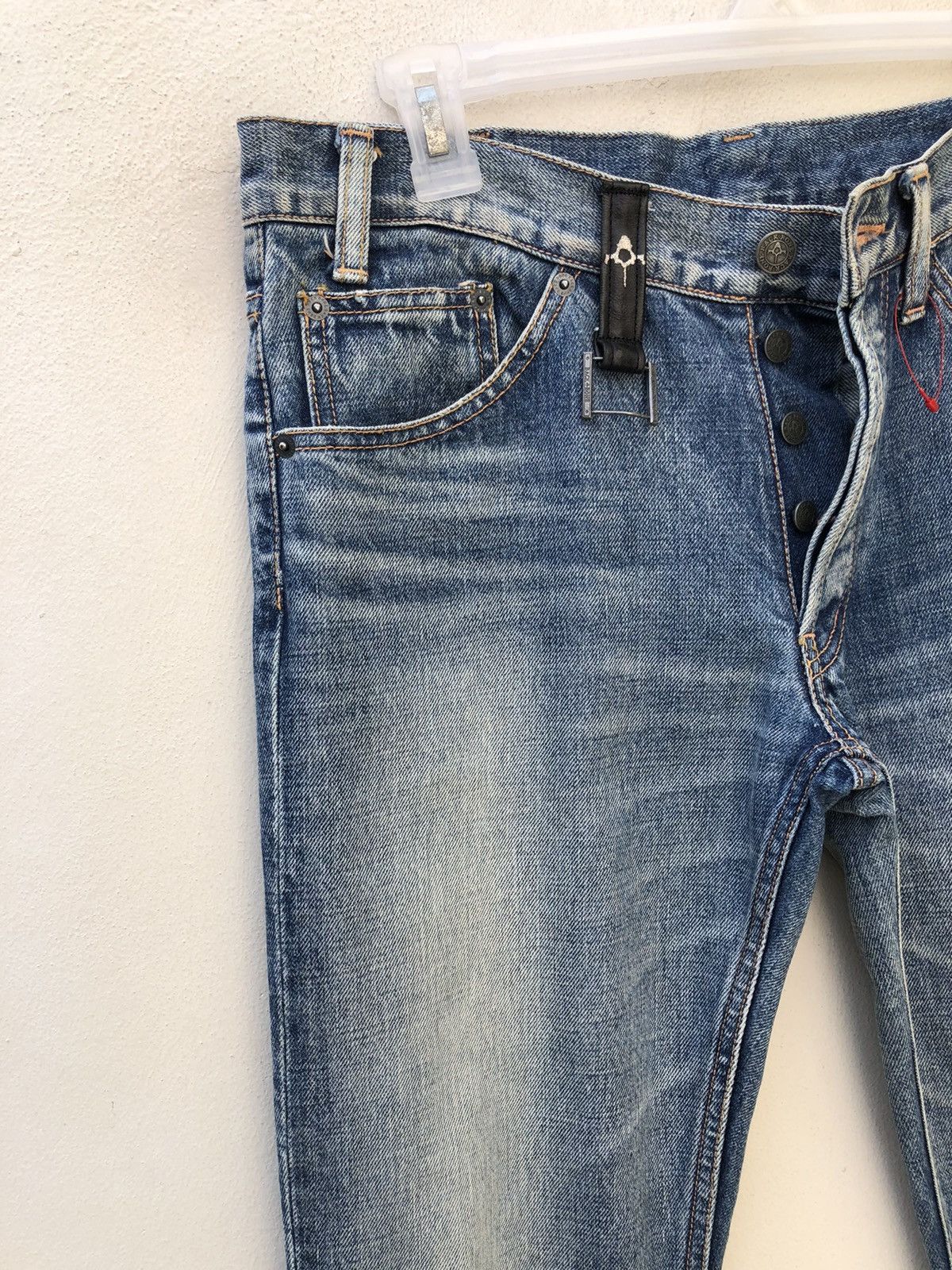 Backbone Backbone Japan Embroidery Native Denim Flare Jeans Size US 32 / EU 48 - 13 Thumbnail