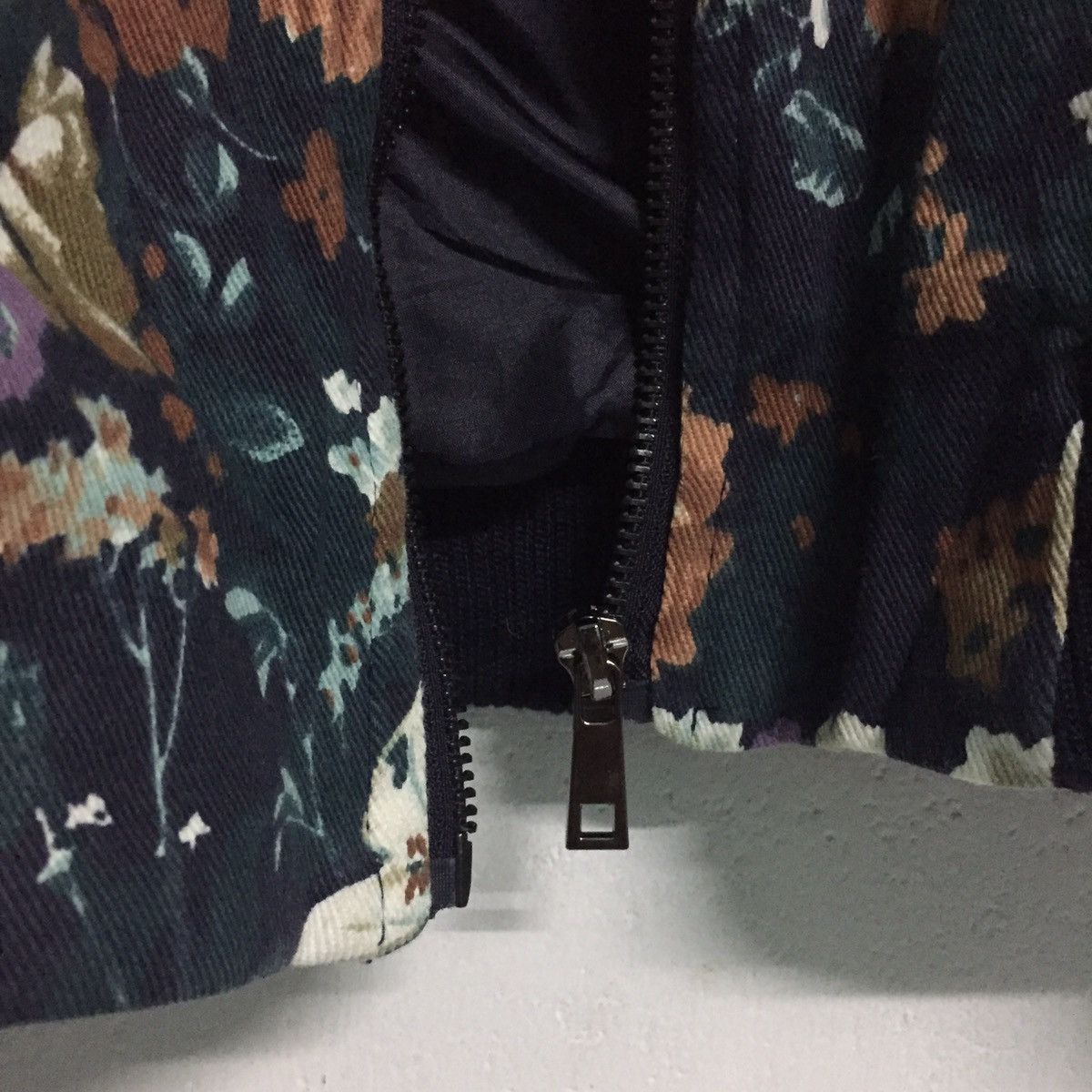 Japanese Brand Floral Enguolin Zipper Jacket Size US L / EU 52-54 / 3 - 6 Thumbnail