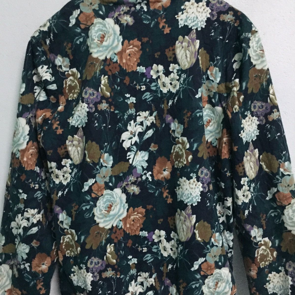 Japanese Brand Floral Enguolin Zipper Jacket Size US L / EU 52-54 / 3 - 10 Thumbnail
