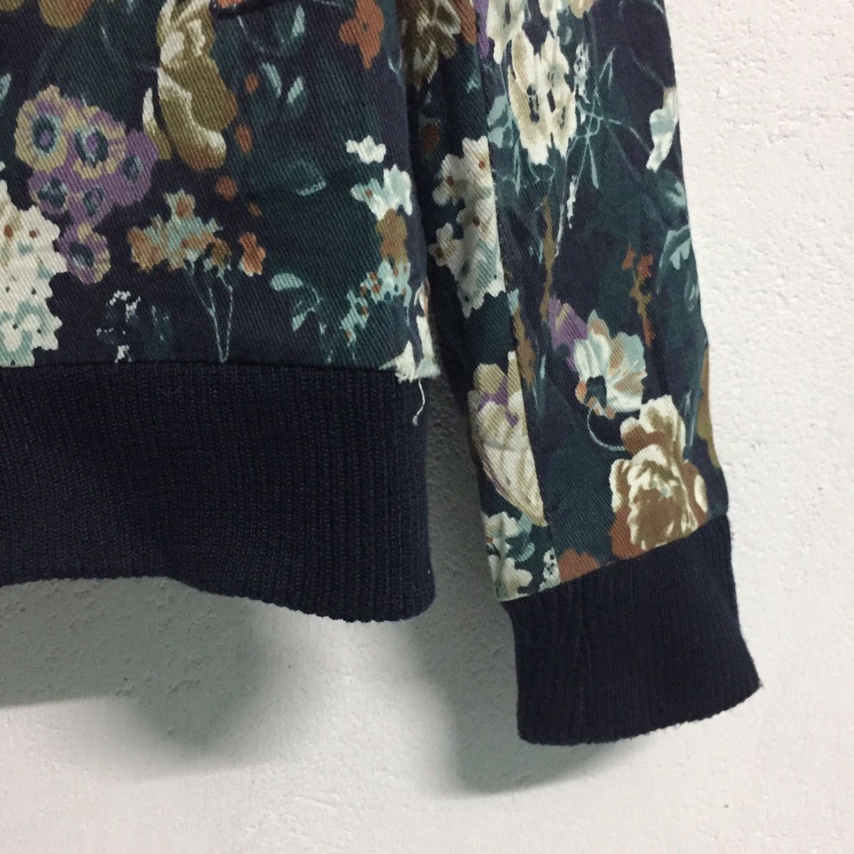 Japanese Brand Floral Enguolin Zipper Jacket Size US L / EU 52-54 / 3 - 5 Thumbnail