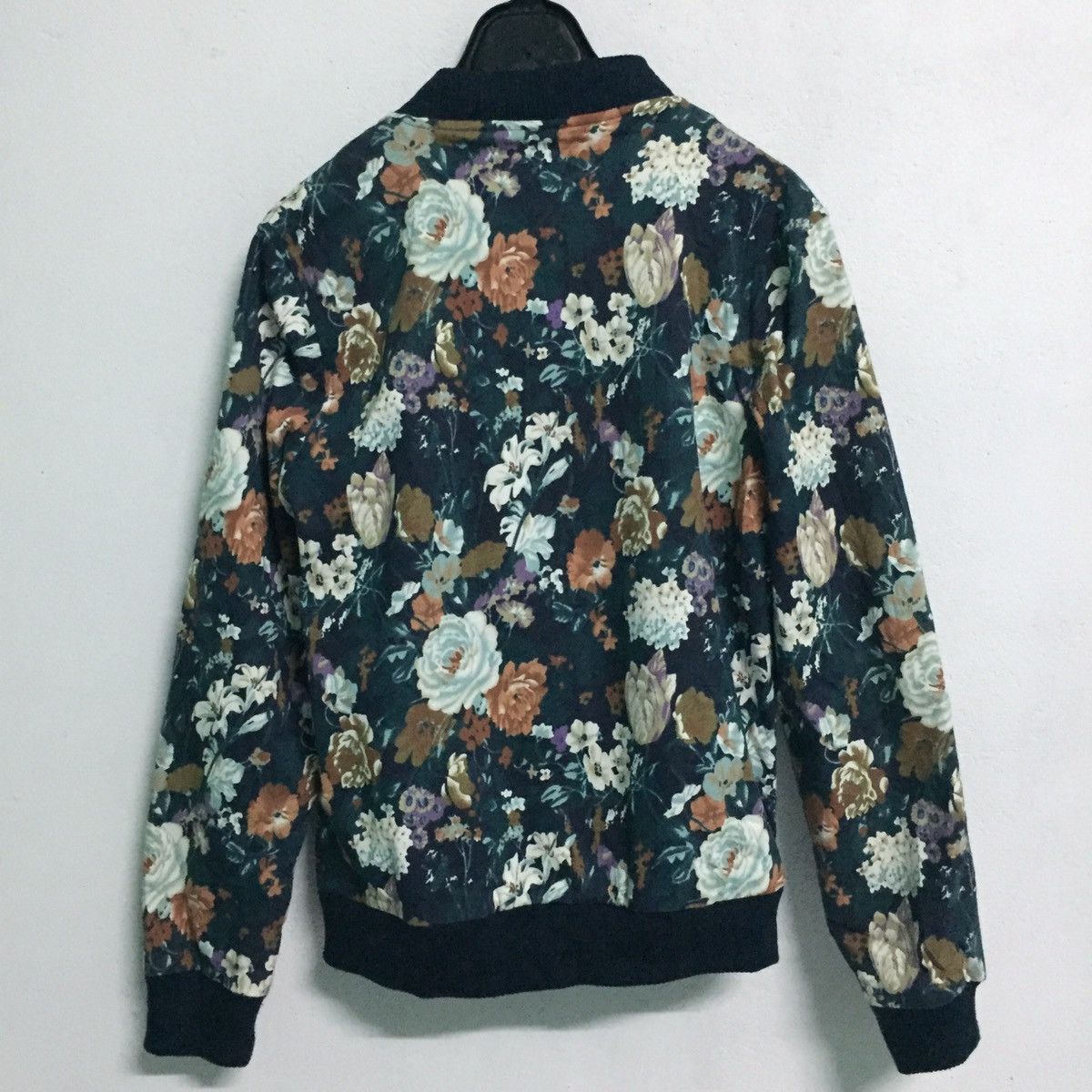 Japanese Brand Floral Enguolin Zipper Jacket Size US L / EU 52-54 / 3 - 9 Thumbnail
