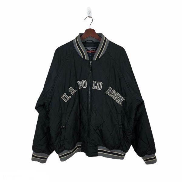 Japanese Brand VINTAGE VARSITY JACKET U.S. POLO ASSN. BIG LOGO | Grailed