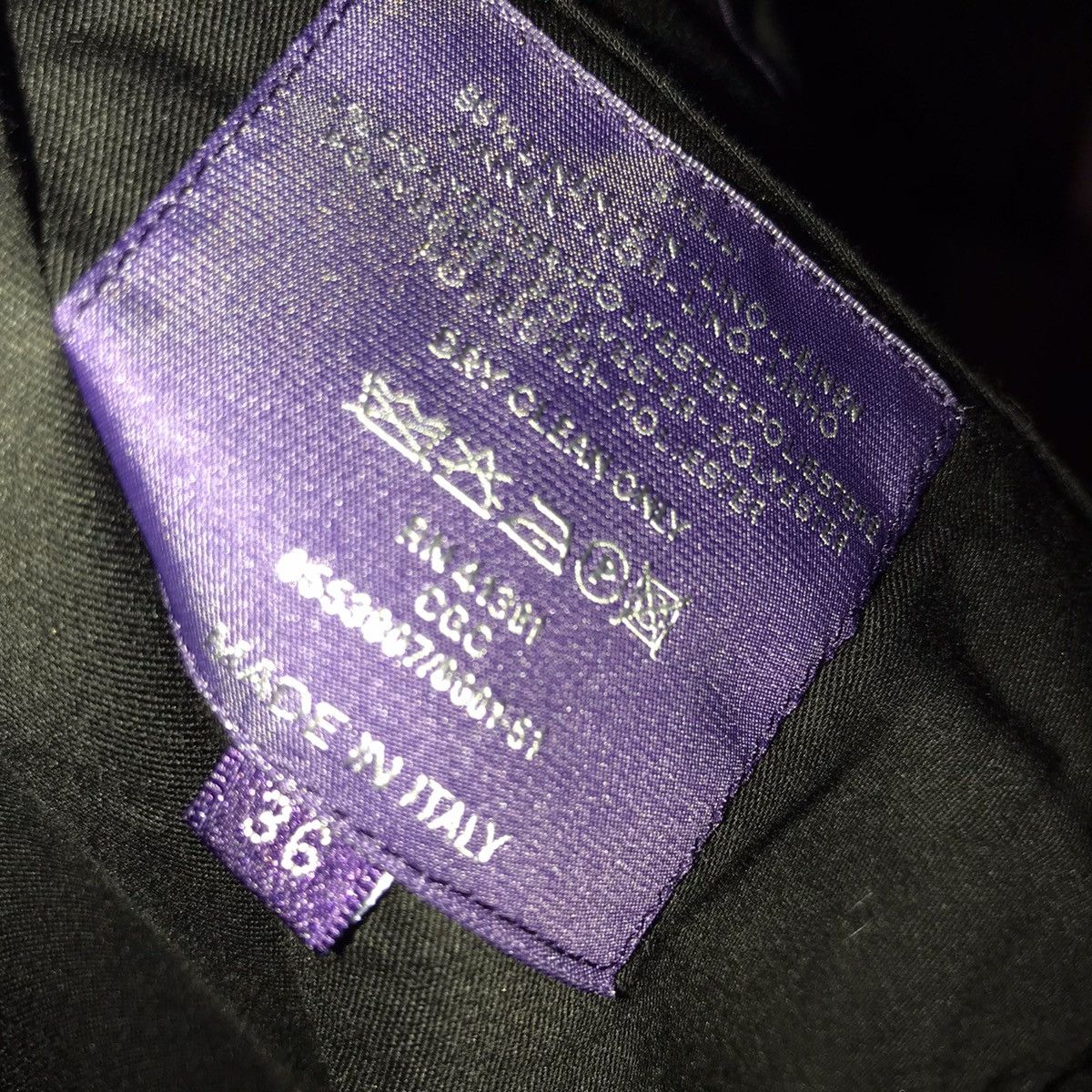 Polo Ralph Lauren × RRL Ralph Lauren × Ralph Lauren Purple Label Pin Stripe Purple Label Ralph Lauren Trousers Size US 36 / EU 52 - 6 Thumbnail