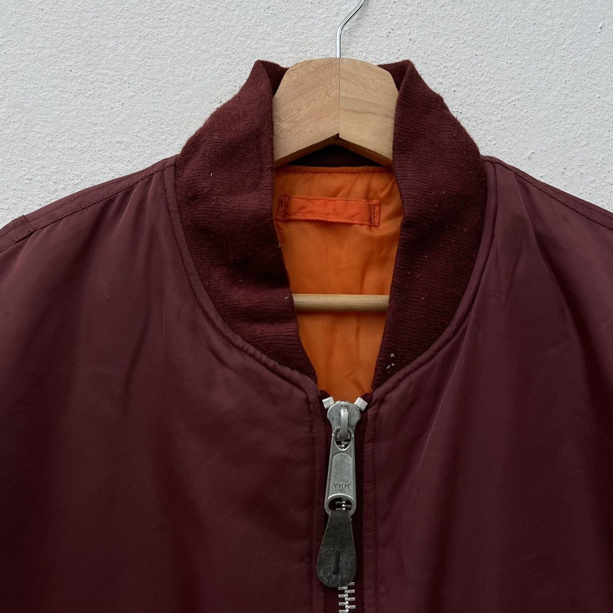 Japanese Brand 💥RARE REVERSIBLE COLOUR MA-1 TYPE MILITARY COLLECTION Size US L / EU 52-54 / 3 - 6 Thumbnail