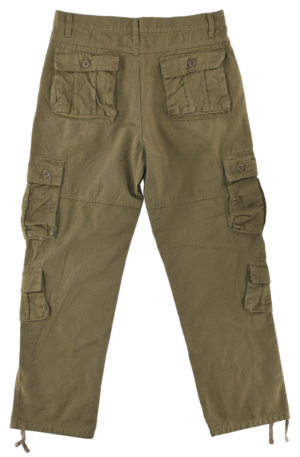 Japanese Brand 8 Pocket Cargo Pants Khaki Size US 40 / EU 56 - 6 Thumbnail
