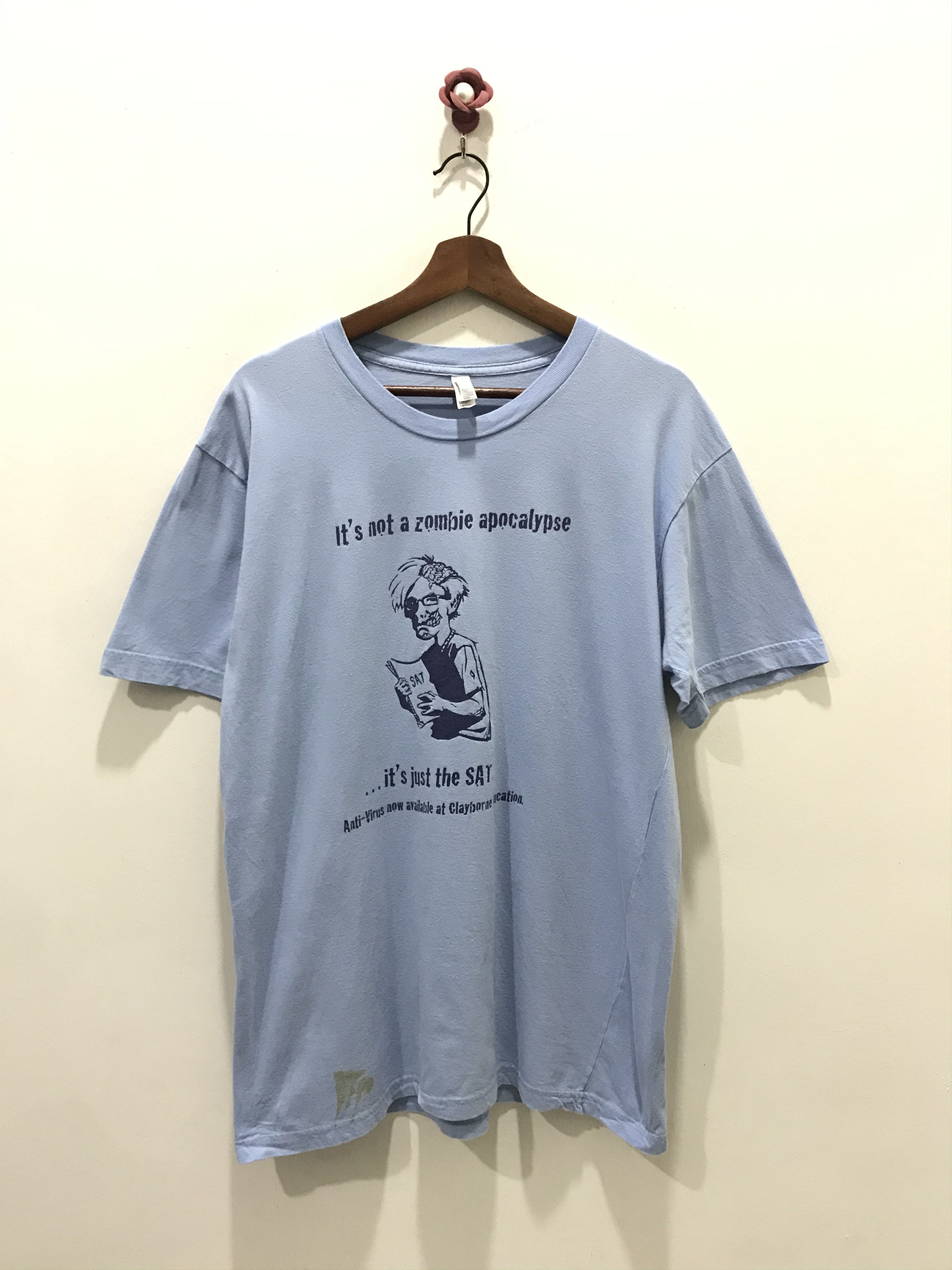 American Apparel AMERICAN APPAREL Clayborne Education Sentimental Tee