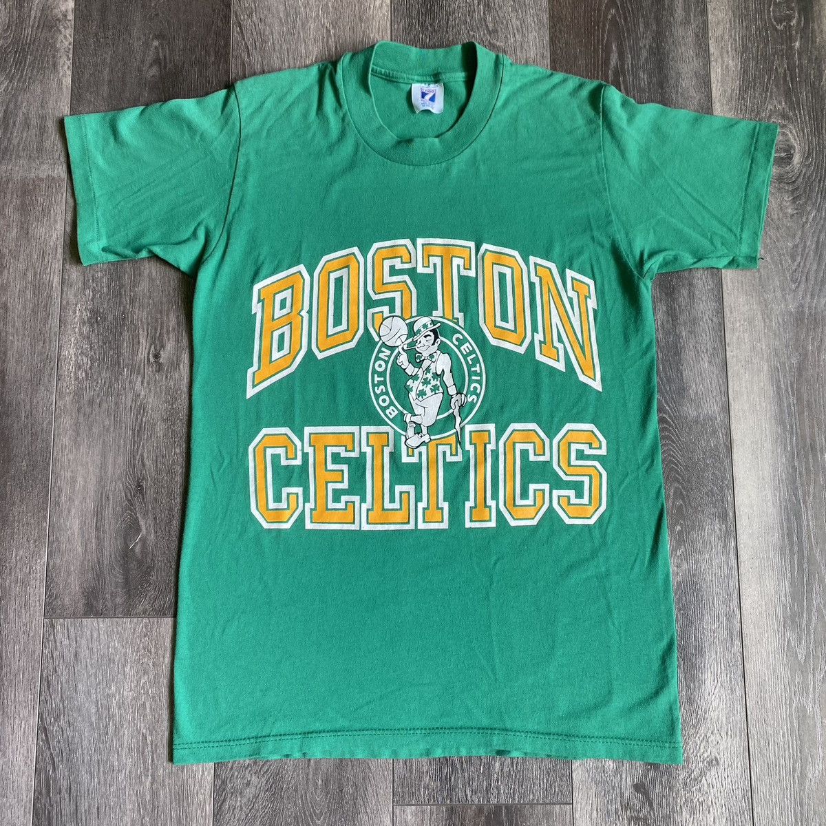 Boston Celtics × Logo 7 × NBA Vintage 1980s Boston Celtics Logo 7 ...