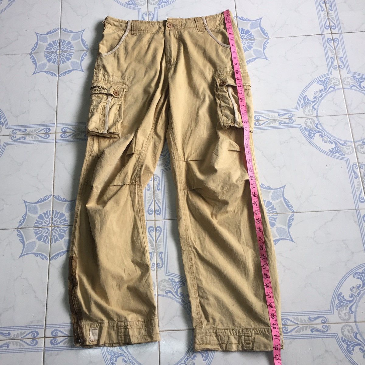 Abercrombie & Fitch Abercrombie Lot#304-76 Cargo Tactical Pant MADE IN MACAU Size US 34 / EU 50 - 24 Thumbnail