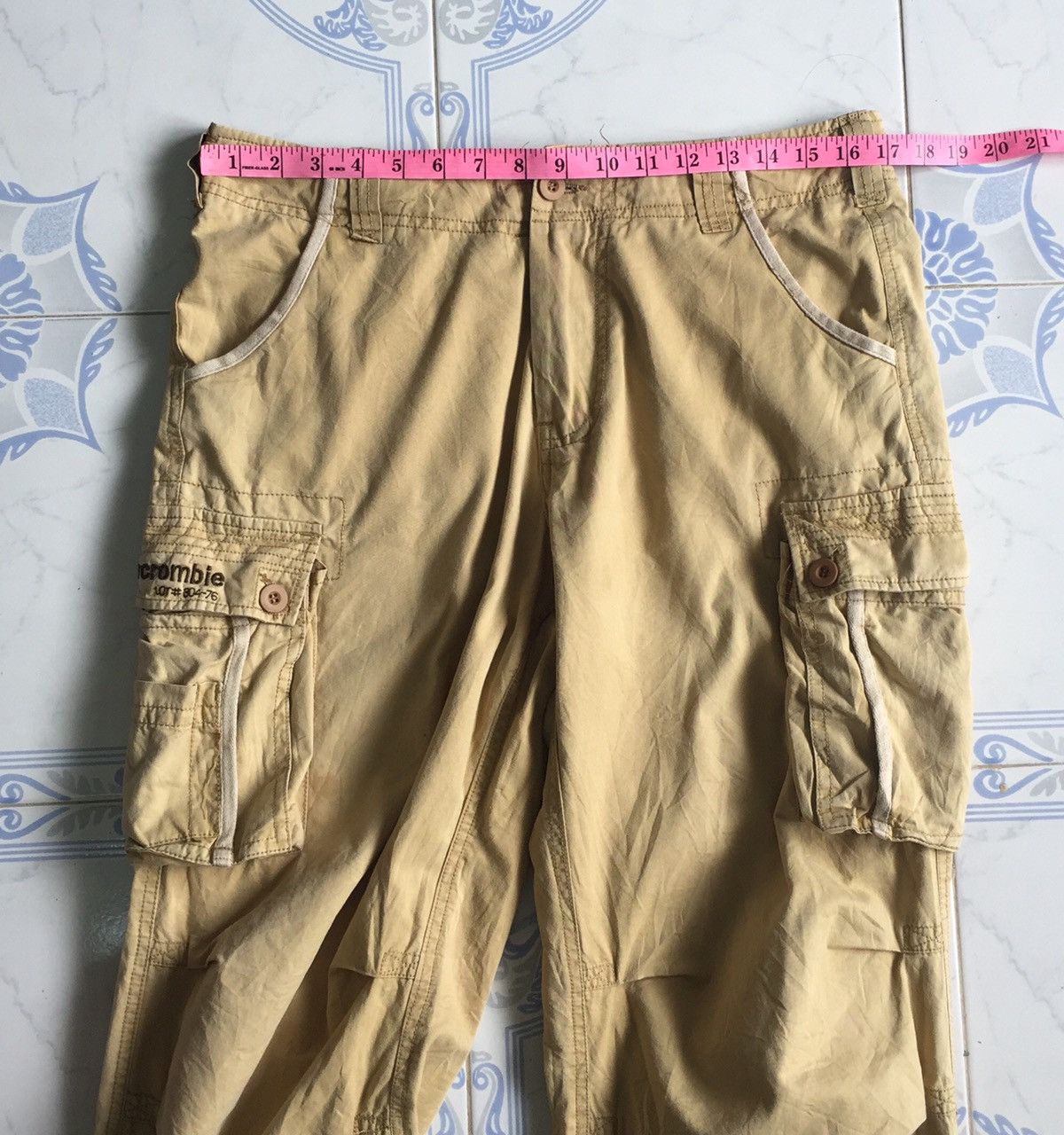 Abercrombie & Fitch Abercrombie Lot#304-76 Cargo Tactical Pant MADE IN MACAU Size US 34 / EU 50 - 23 Thumbnail