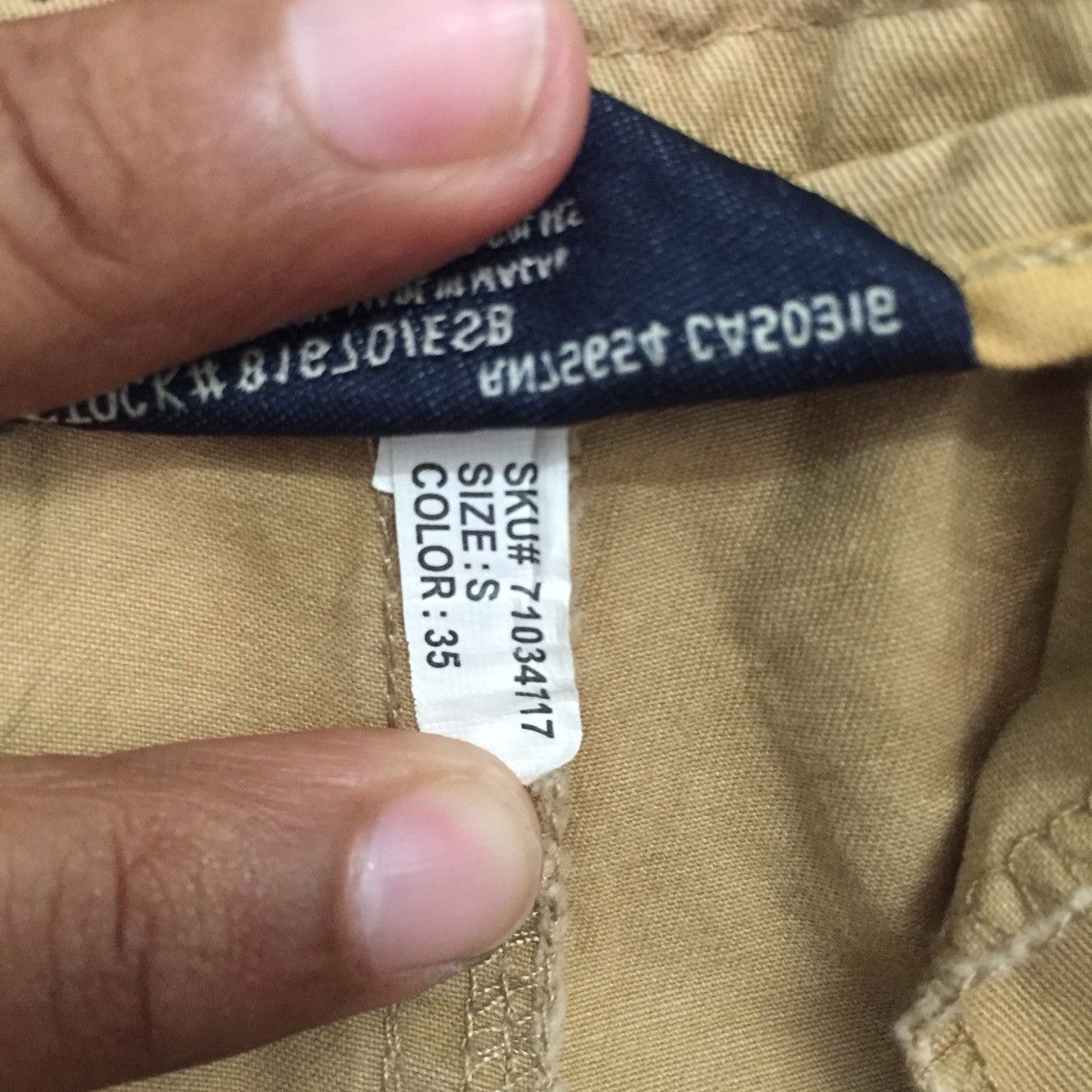 Abercrombie & Fitch Abercrombie Lot#304-76 Cargo Tactical Pant MADE IN MACAU Size US 34 / EU 50 - 22 Thumbnail