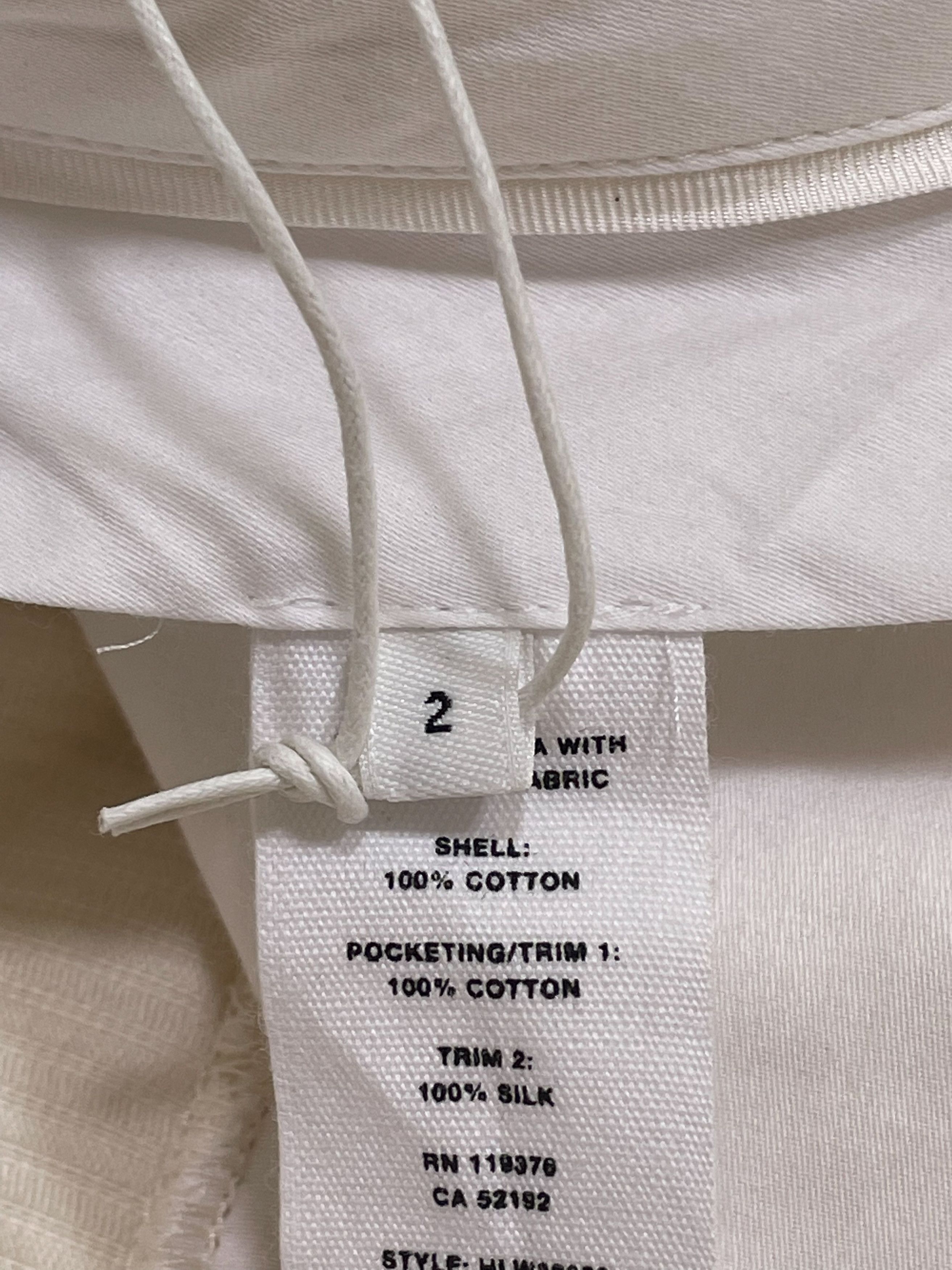 Helmut Lang ⚡️QUICK SALE⚡️ Helmut Lang Cream Corduroy Pants Size US 27 - 6 Thumbnail