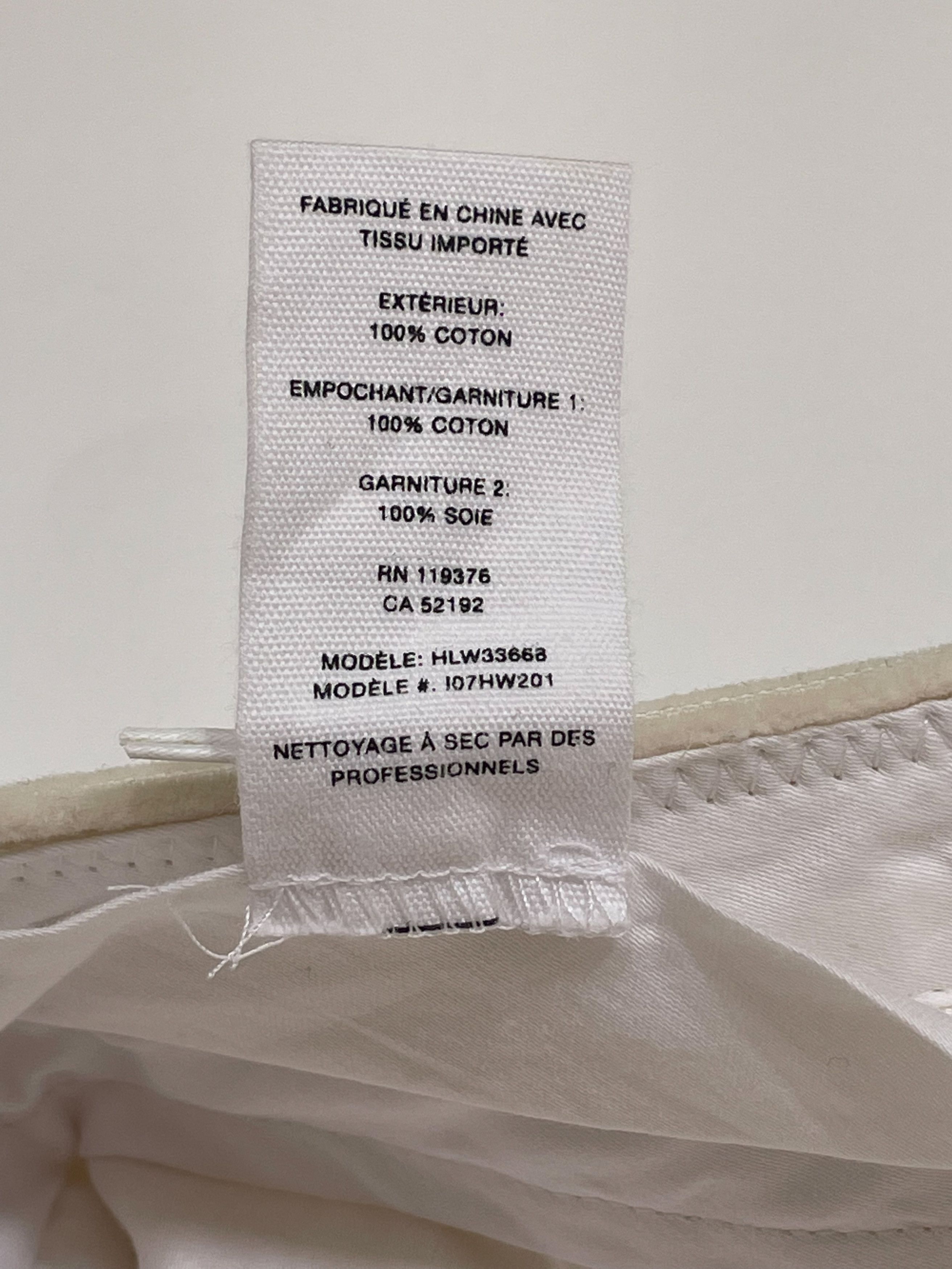 Helmut Lang ⚡️QUICK SALE⚡️ Helmut Lang Cream Corduroy Pants Size US 27 - 8 Thumbnail