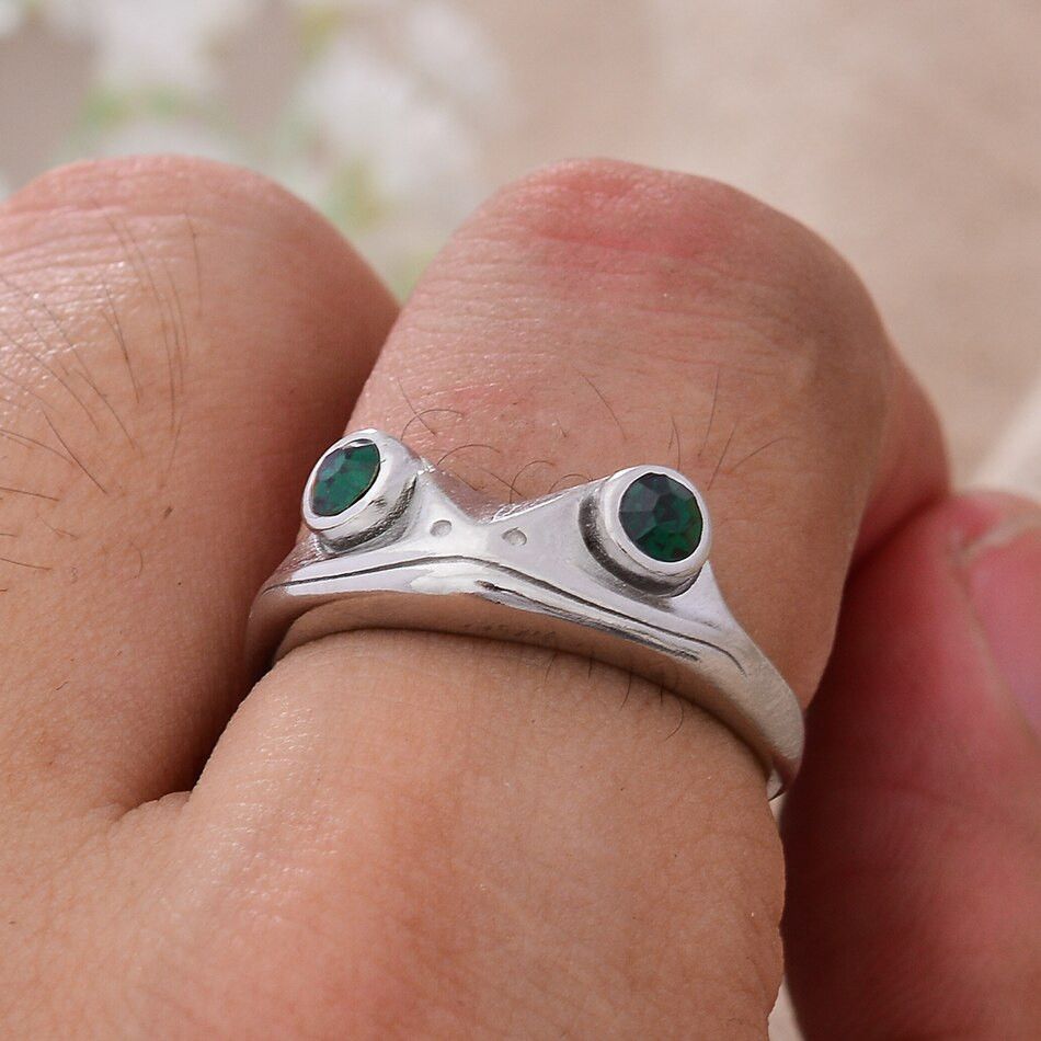 Jewelry Frog Rings Size ONE SIZE - 5 Thumbnail
