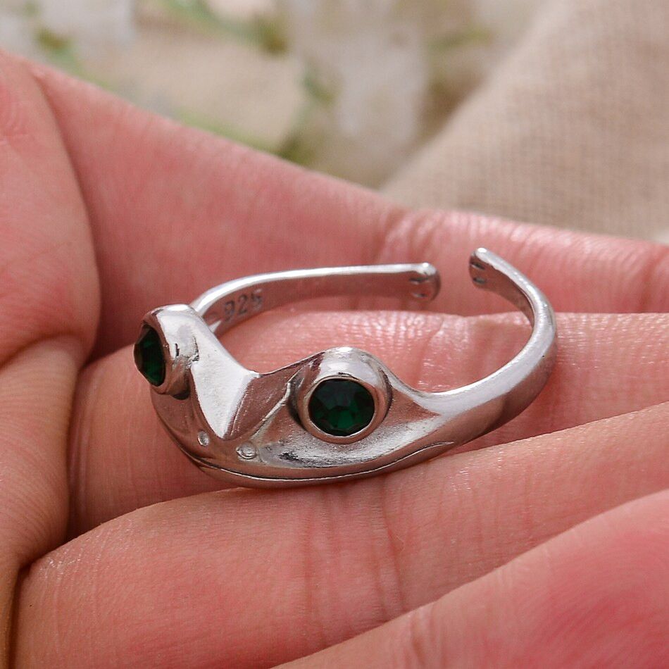 Jewelry Frog Rings Size ONE SIZE - 4 Thumbnail