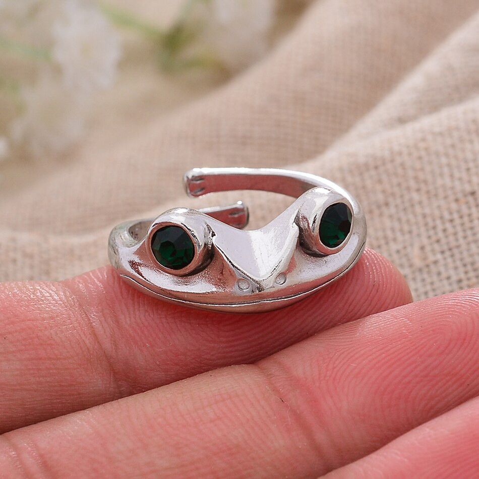 Jewelry Frog Rings Size ONE SIZE - 7 Thumbnail