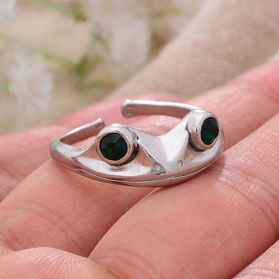 Jewelry Frog Rings Size ONE SIZE - 6 Thumbnail