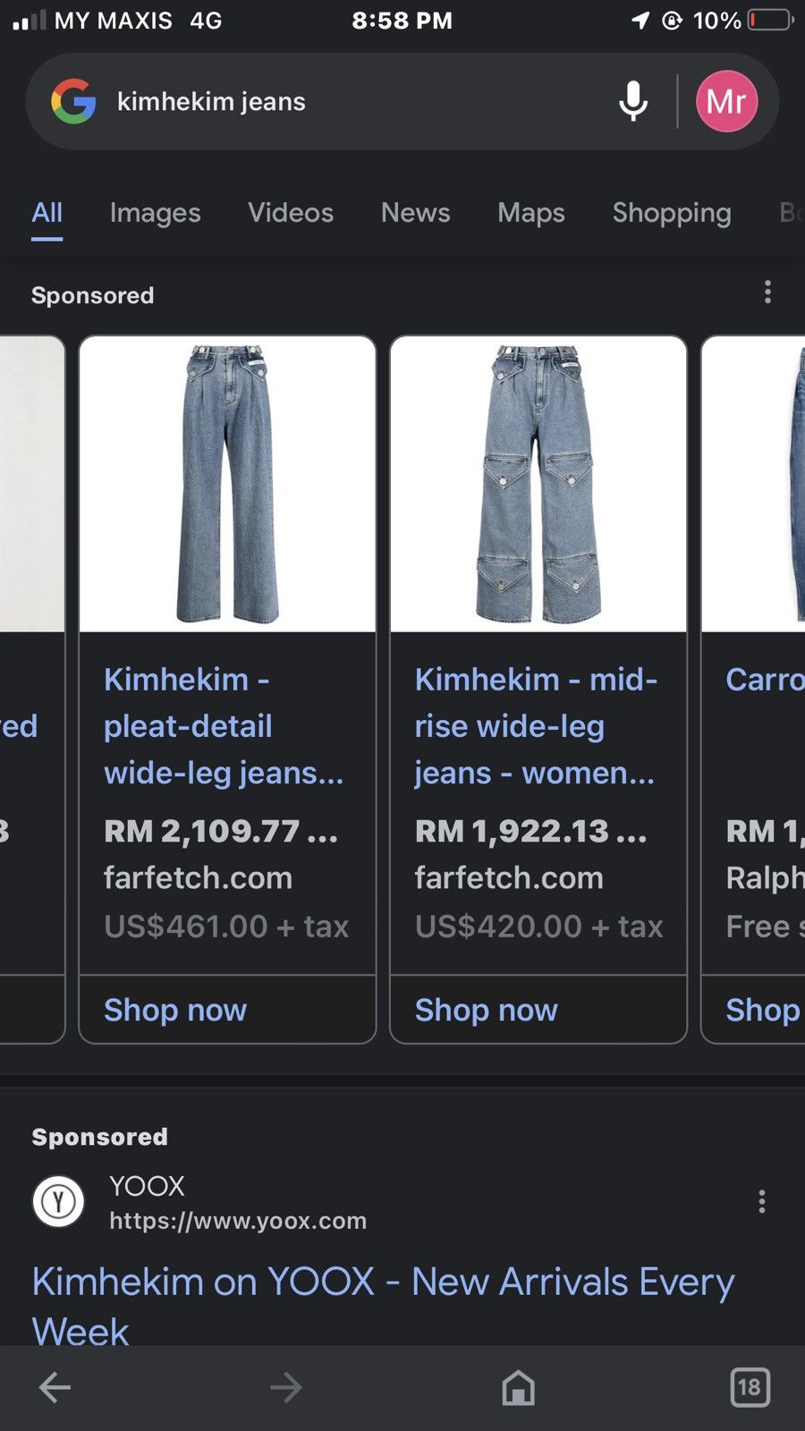 Japanese Brand DESIGNER KIMHĒKIM MY UNIFORM BLUE WASH DENIM Size US 28 / EU 44 - 5 Thumbnail