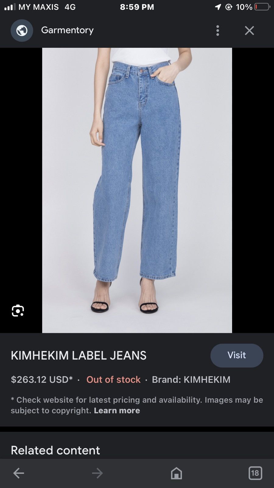 Japanese Brand DESIGNER KIMHĒKIM MY UNIFORM BLUE WASH DENIM Size US 28 / EU 44 - 2 Thumbnail