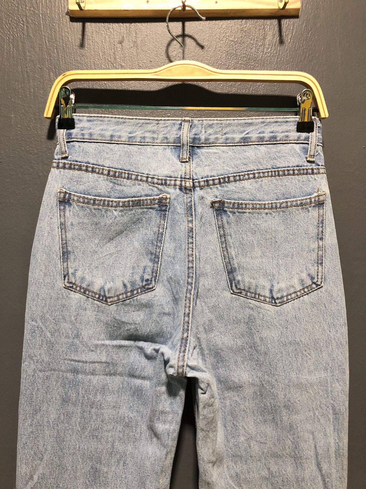 Japanese Brand DESIGNER KIMHĒKIM MY UNIFORM BLUE WASH DENIM Size US 28 / EU 44 - 10 Thumbnail