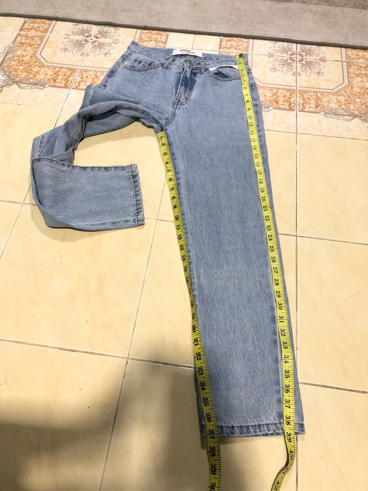 Japanese Brand DESIGNER KIMHĒKIM MY UNIFORM BLUE WASH DENIM Size US 28 / EU 44 - 16 Thumbnail