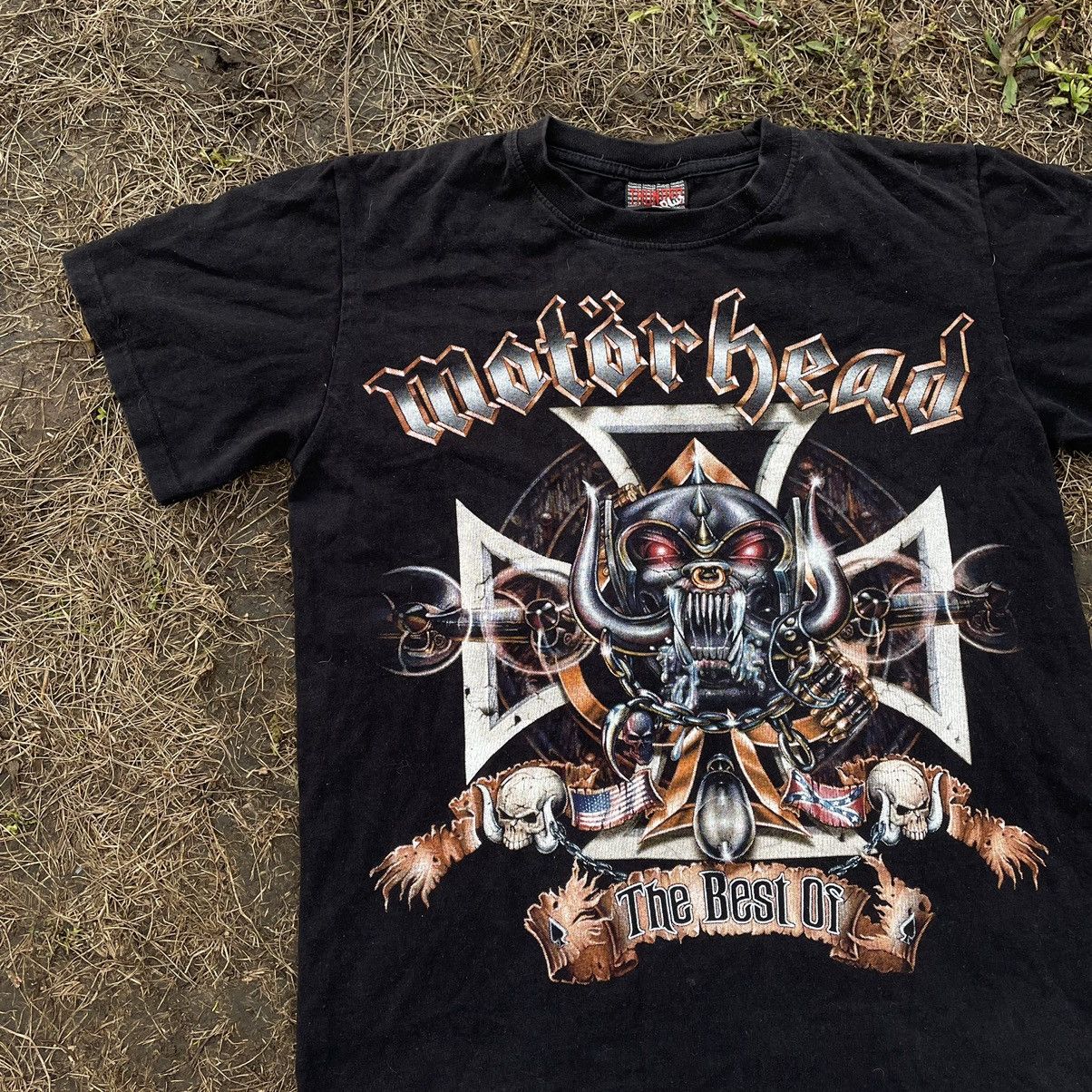 Vintage Vintage 90s Motorhead Faded Graphic Band Tee Grunge Baggy M Size US M / EU 48-50 / 2 - 4 Thumbnail