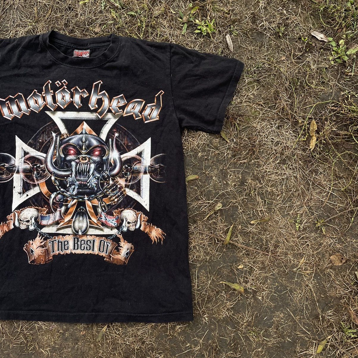 Vintage Vintage 90s Motorhead Faded Graphic Band Tee Grunge Baggy M Size US M / EU 48-50 / 2 - 3 Thumbnail